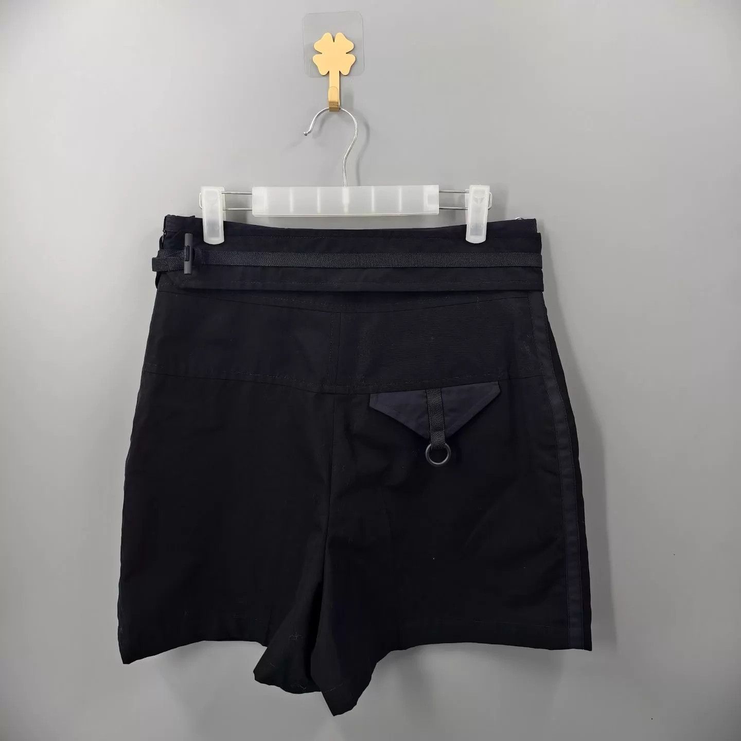 Hermes Hermes Black Belt Logo Shorts 40 Size 28" / US 6 / IT 42 - 2 Thumbnail