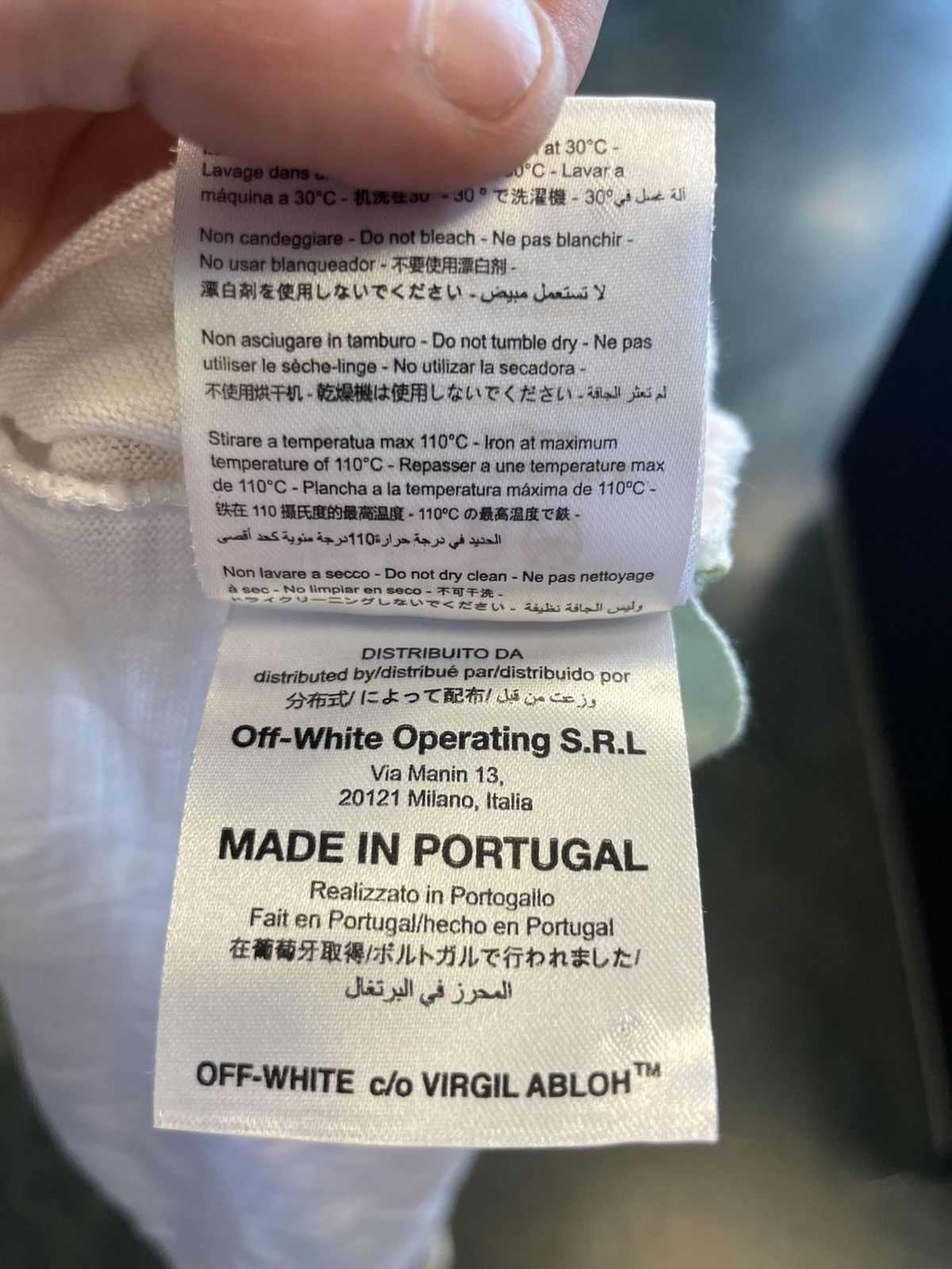 Off-White Off White Mirror Tee Size US XL / EU 56 / 4 - 8 Thumbnail