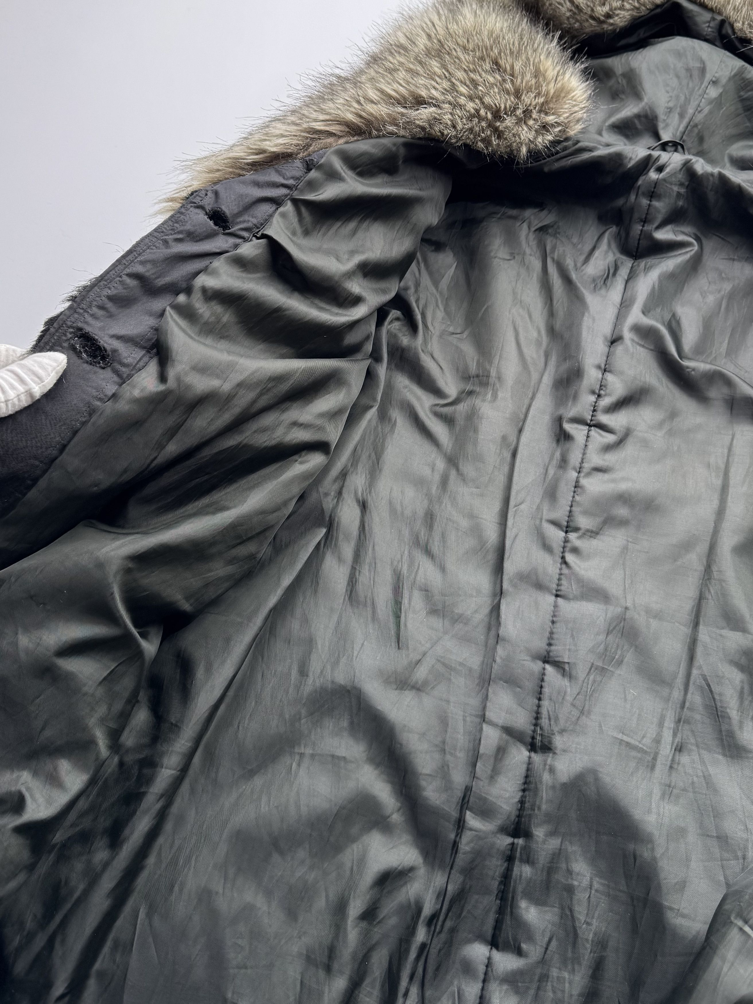 Japanese Brand Vintage Faux Fur Hooded Coat B114 E2 Size M / US 6-8 / IT 42-44 - 6 Thumbnail