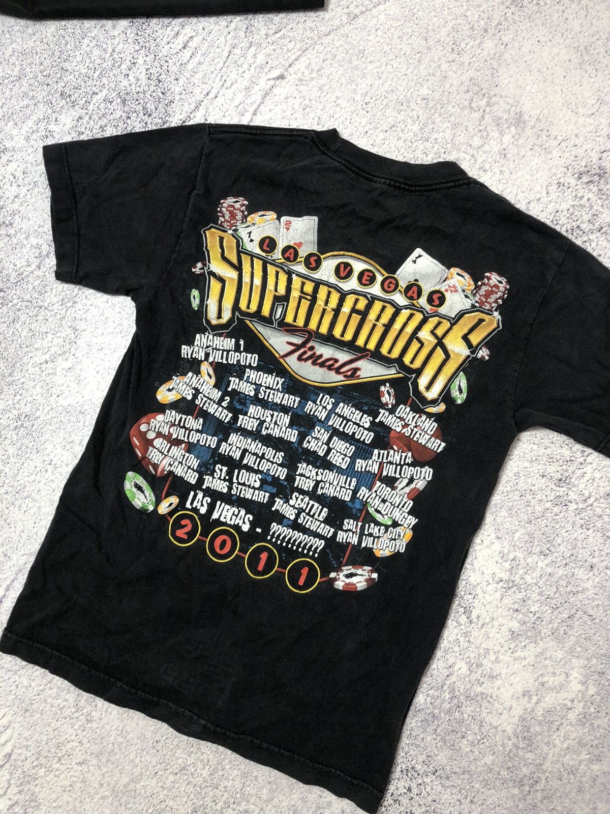 Band Tees Vintage men’s t-shirt casino 🎰 Supergross size S Size US S / EU 44-46 / 1 - 7 Thumbnail