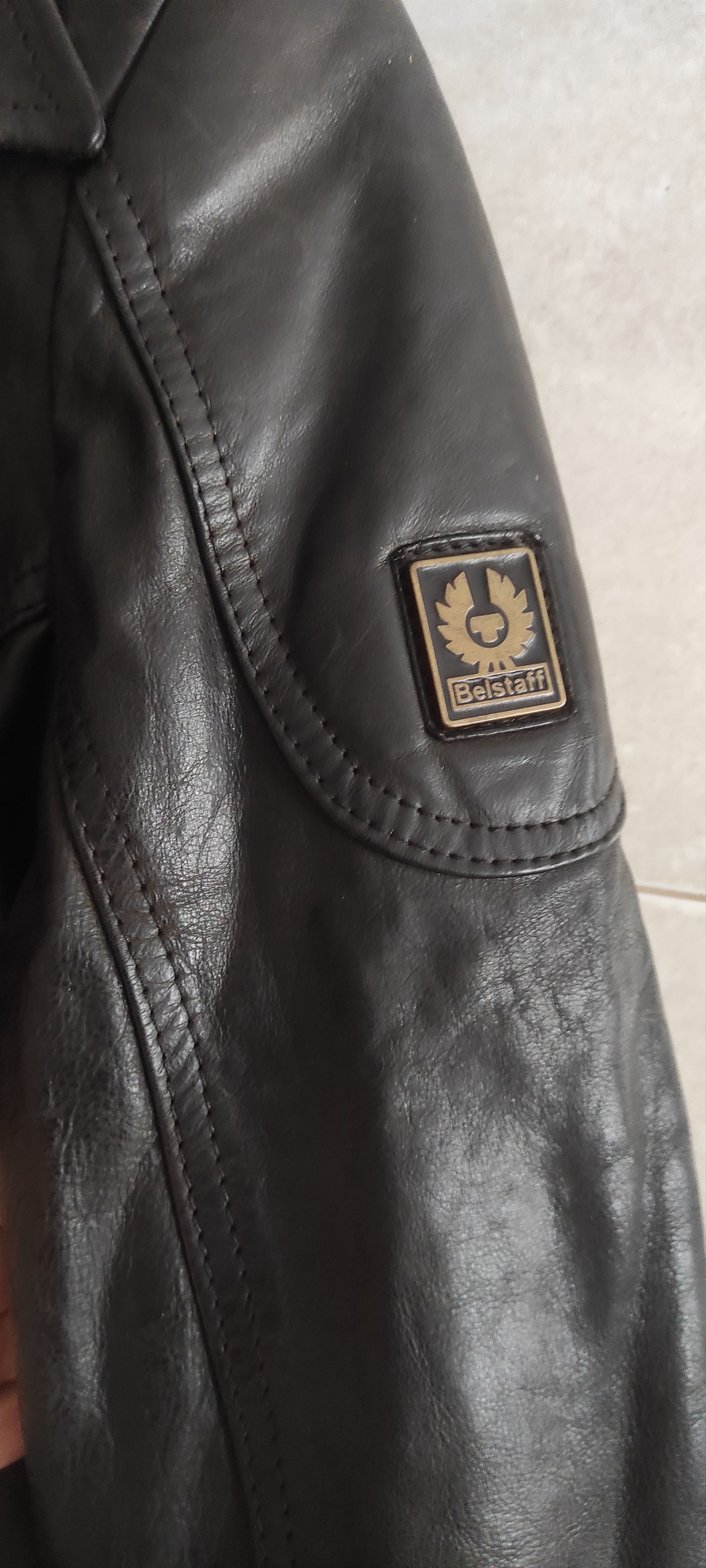 Belstaff Belstaff Leather Jacket Gold Label Black Biker Motorcycle Size S / US 4 / IT 40 - 5 Thumbnail