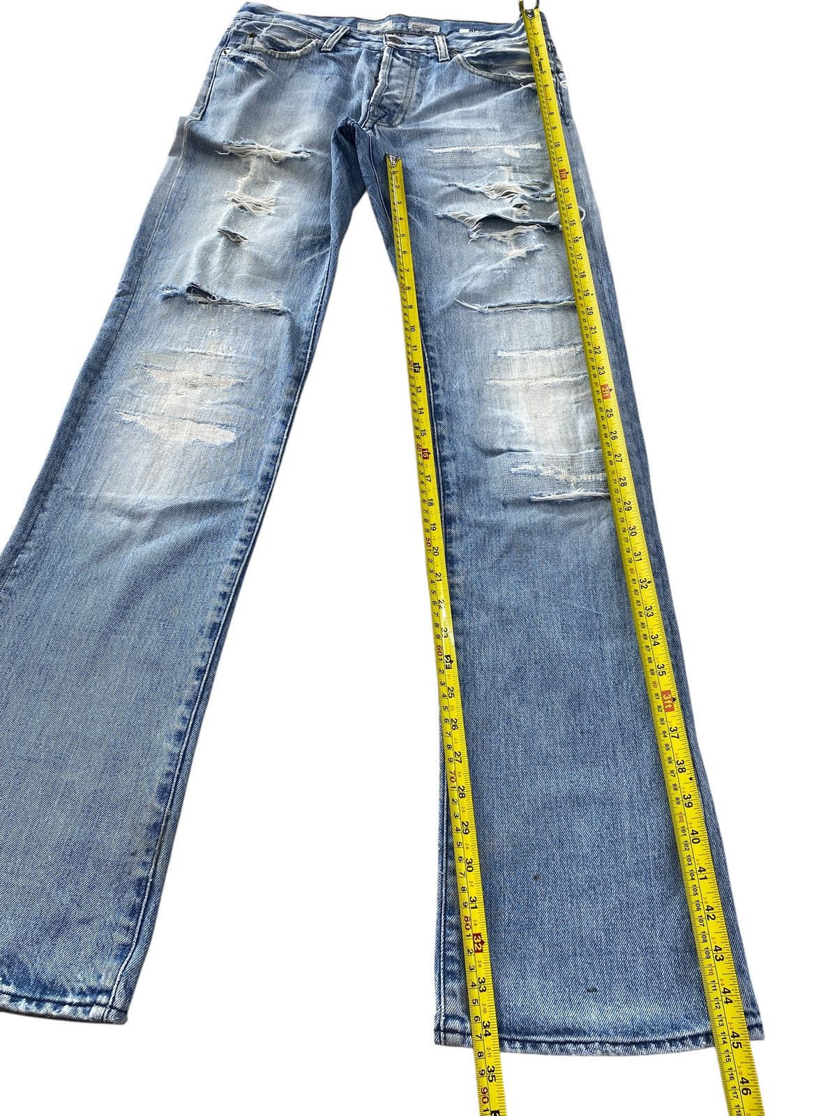 Energie Energie Ripped Distressed Style Boot Cut Jeans Size US 30 / EU 46 - 8 Thumbnail