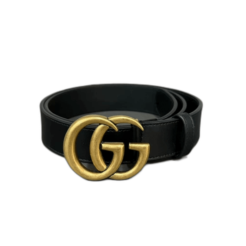 Gucci Gucci Belt with Signature GG Buckle-yf Size ONE SIZE - 1 Thumbnail