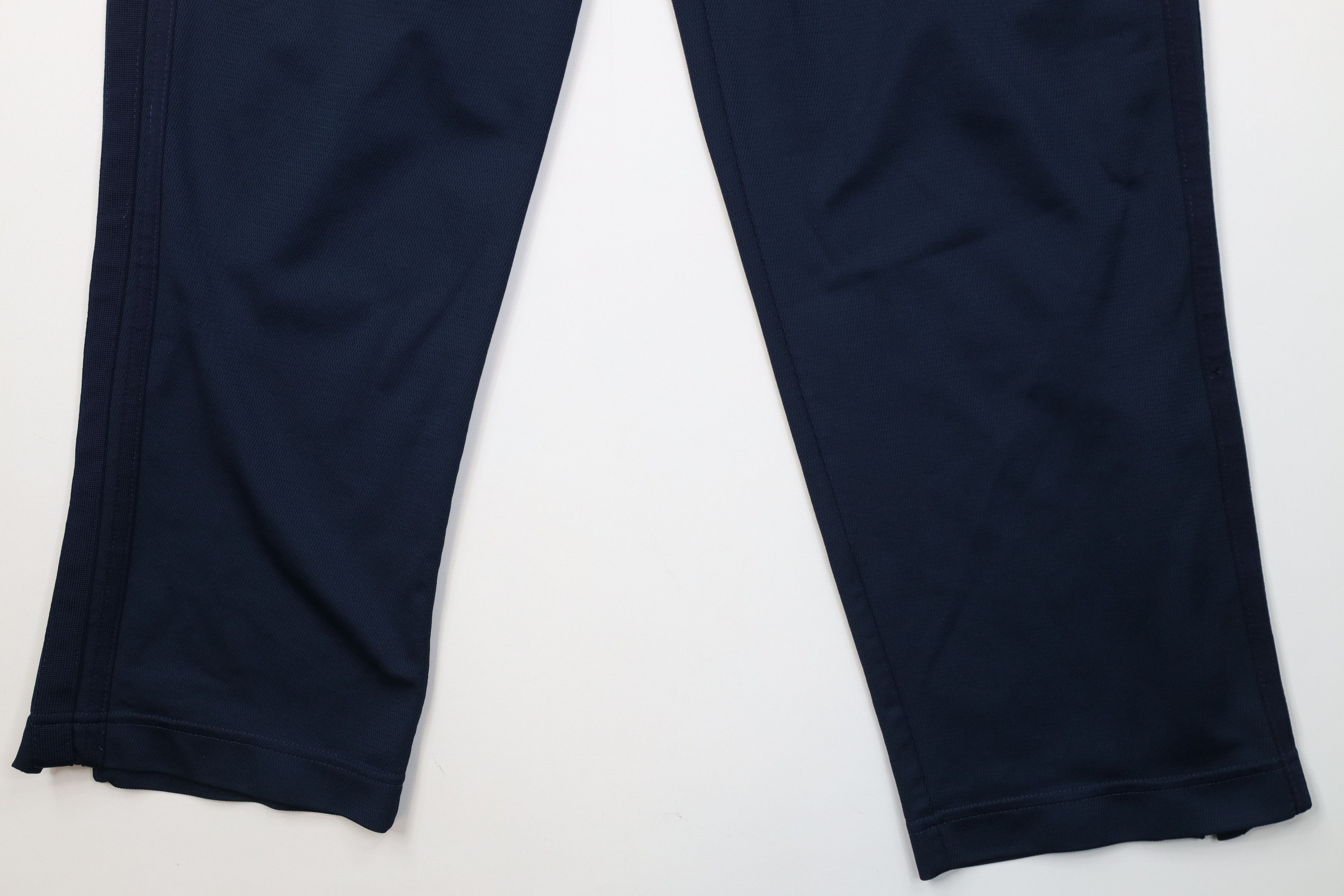 Nike Vintage Y2K Nike Scott Mini Swoosh Knit Wide Leg Pants Blue Size US 36 / EU 52 - 4 Thumbnail