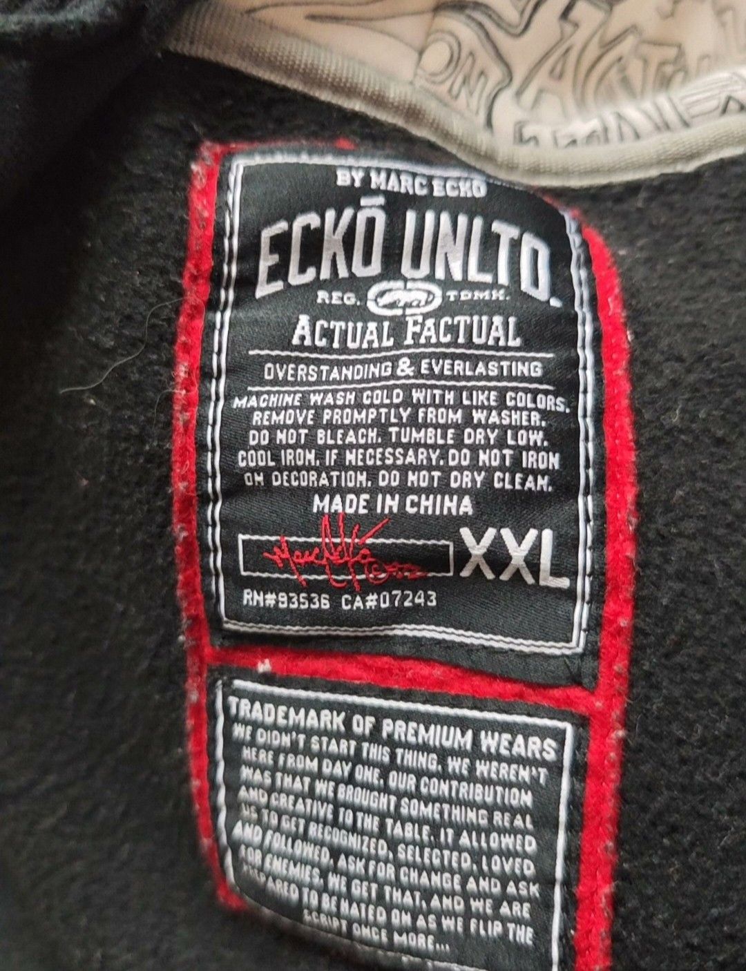 Ecko Unltd. ecko unltd graffik zipup hoodie Size US XXL / EU 58 / 5 - 6 Thumbnail