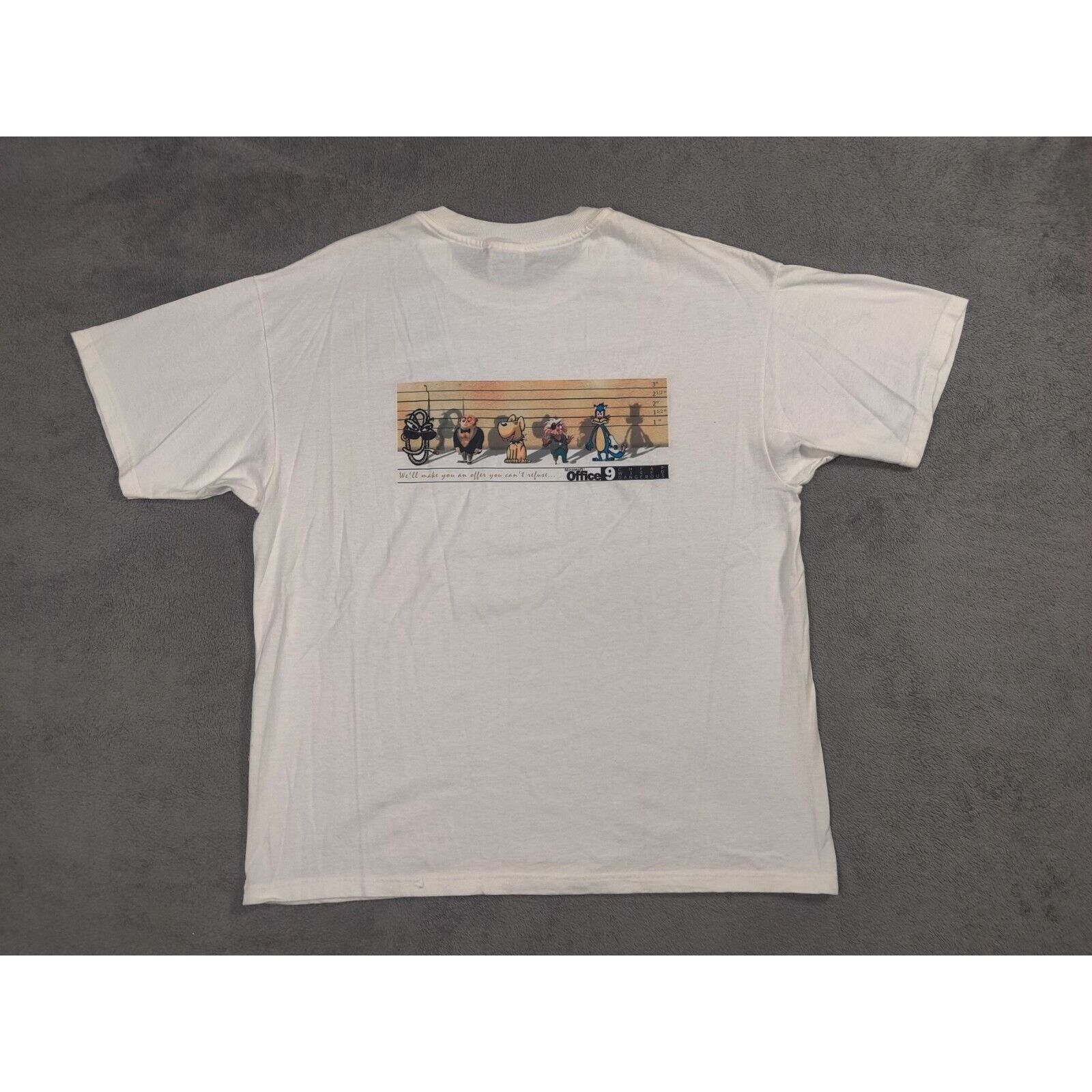 Hanes VINTAGE Microsoft Shirt Adult Mens XL White Office Size US XL / EU 56 / 4 - 5 Thumbnail