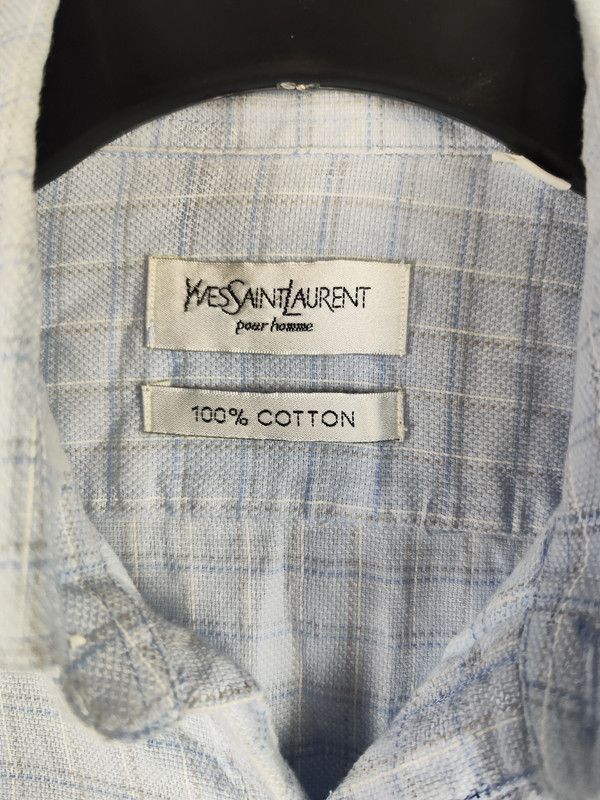 Yves Saint Laurent Men's Shirt Yves Saint Laurent M Size US M / EU 48-50 / 2 - 3 Thumbnail