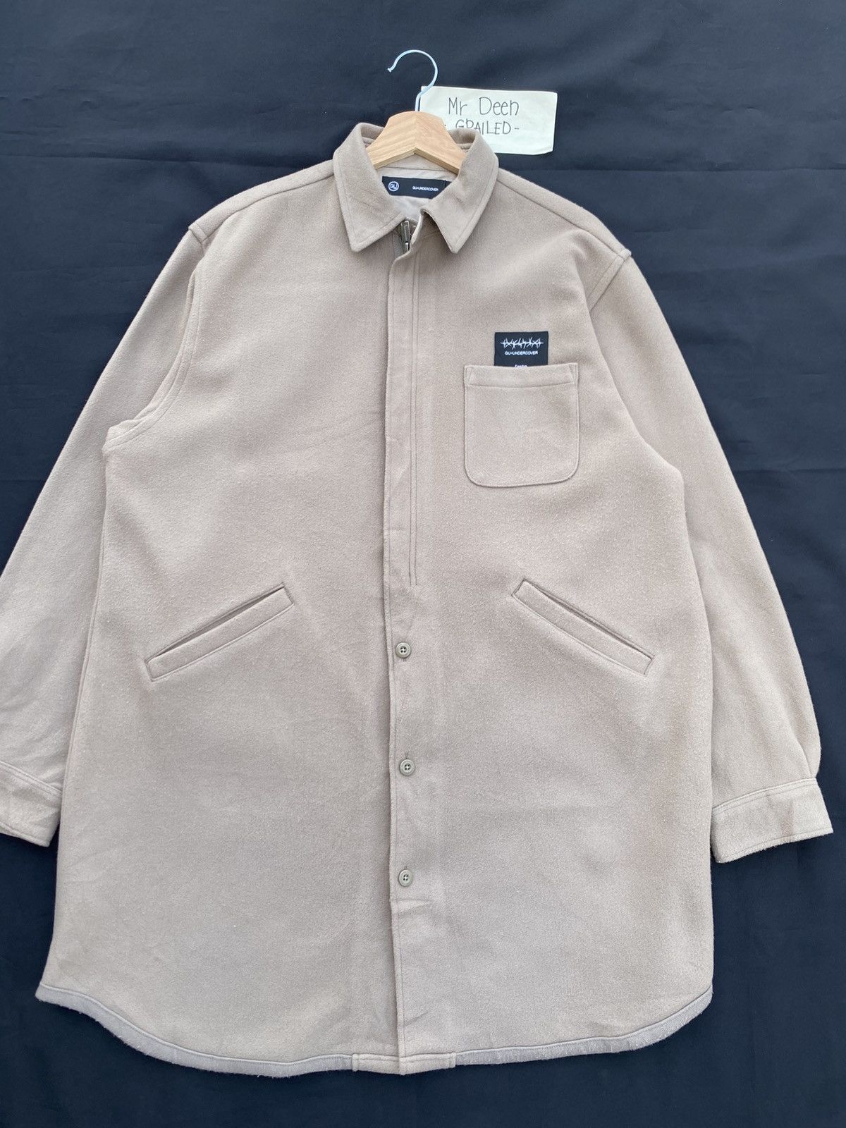 GU × Undercover Rare GU x Undercover Wool Long Coat Size US L / EU 52-54 / 3 - 4 Thumbnail