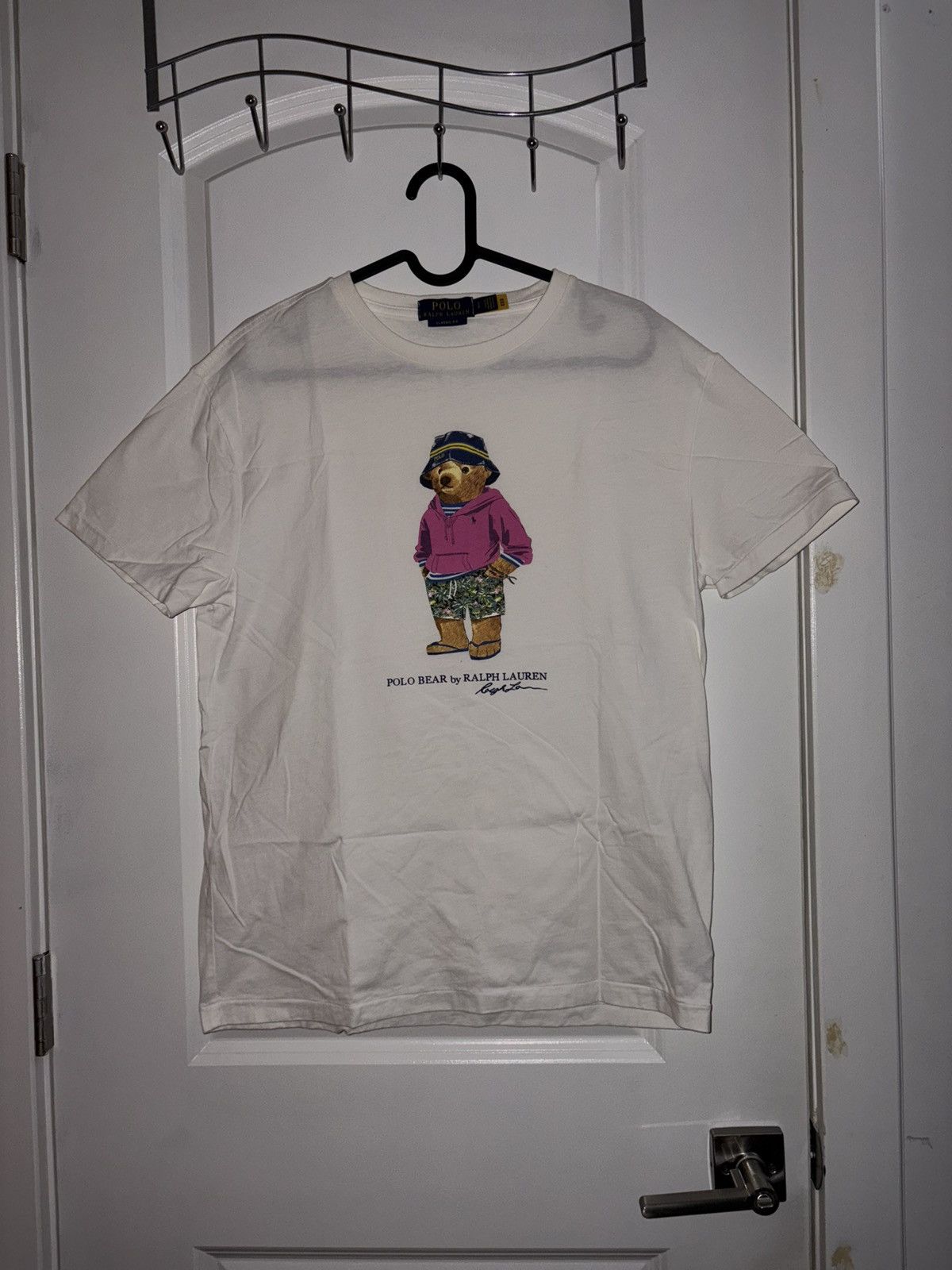 Polo Ralph Lauren Polo Ralph Lauren Bear Tee White Size US S / EU 44-46 / 1 - 1 Thumbnail