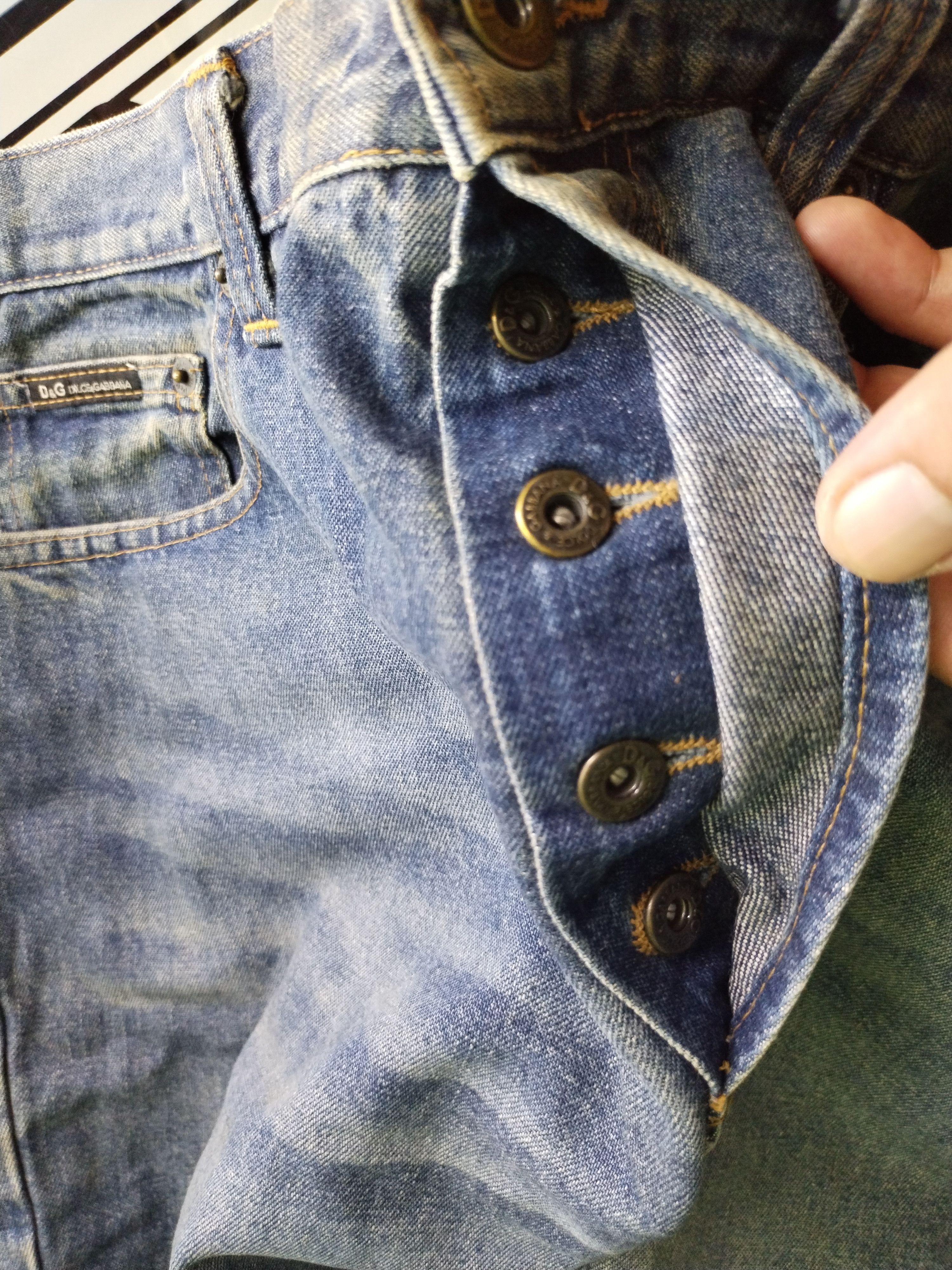 Dolce & Gabbana Dolce And Gabbana Vintage Denim Jeans Size US 37 - 15 Thumbnail