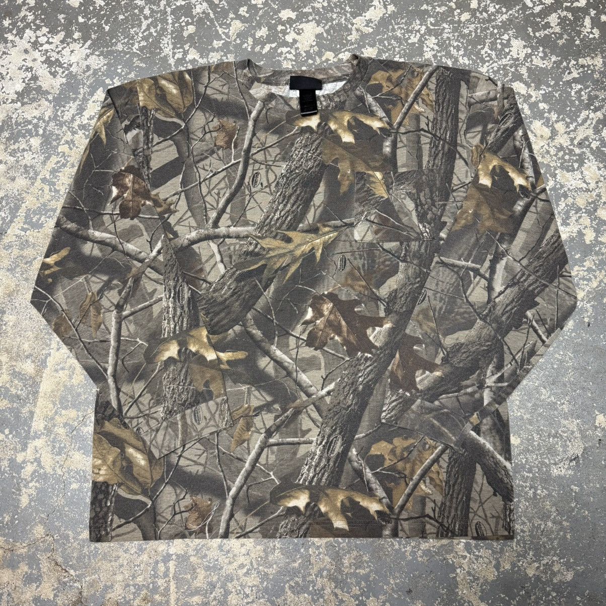 Vintage Vintage Winchester RealTree Camo Essential Pocket Long Slee Size US XL / EU 56 / 4 - 1 Thumbnail