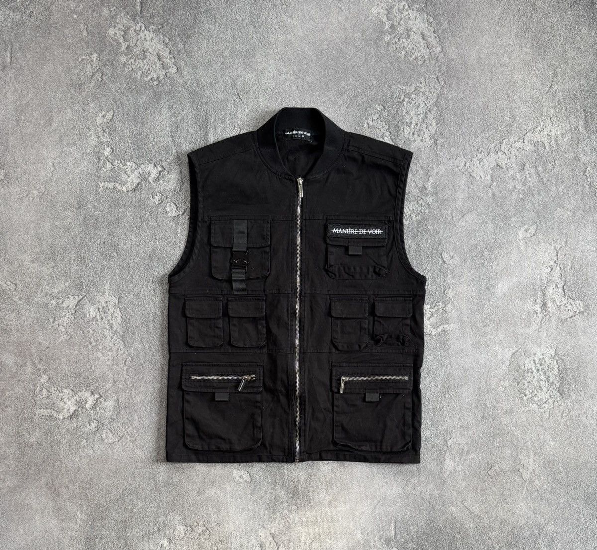 Maniere De Vior Maniere de voir L cargo tactical bondage Multipocket vest Size L / US 10 / IT 46 - 1 Thumbnail