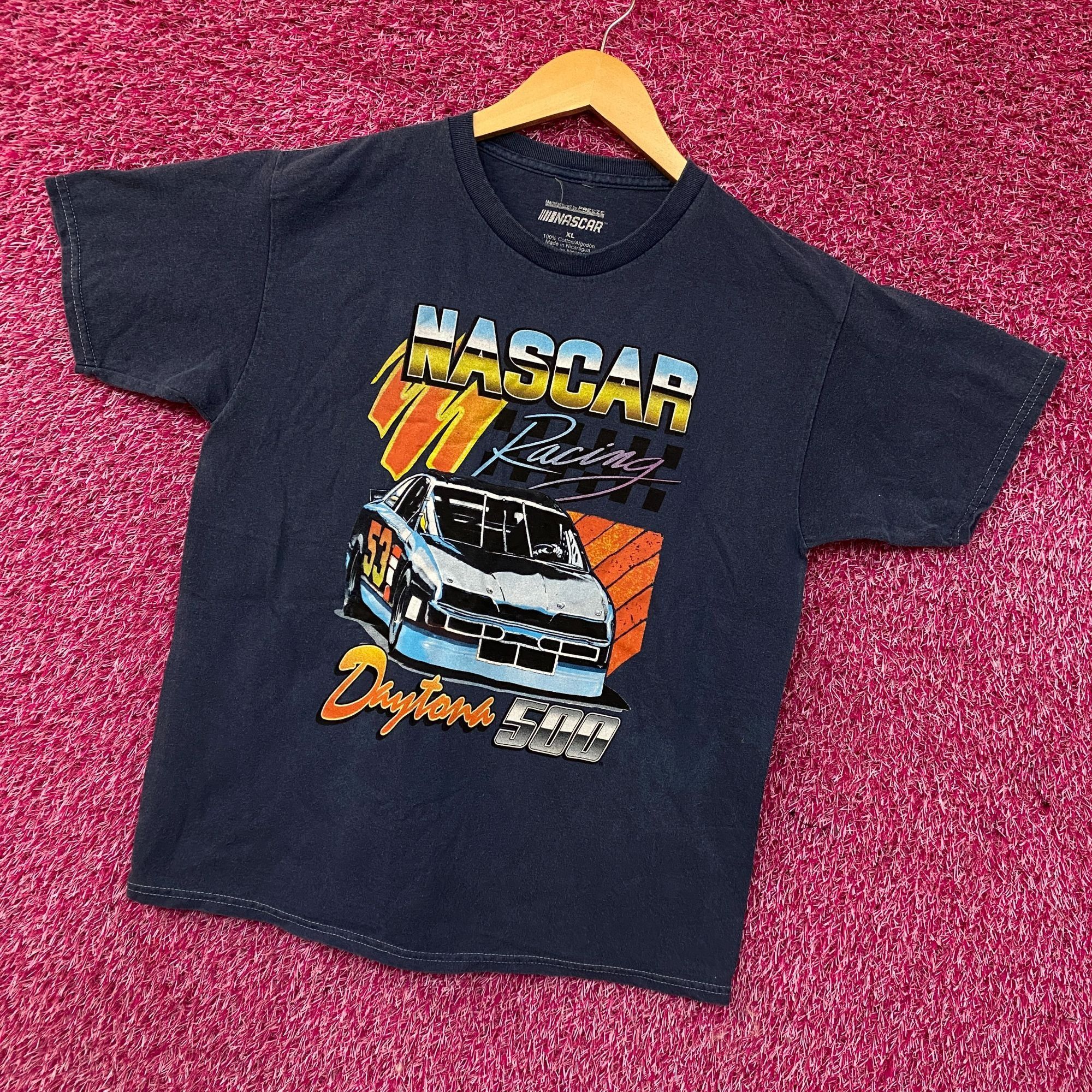 NASCAR Aeropostale NASCAR Daytona 500 Vintage-Style Race Car Graphi Size US XL / EU 56 / 4 - 3 Thumbnail