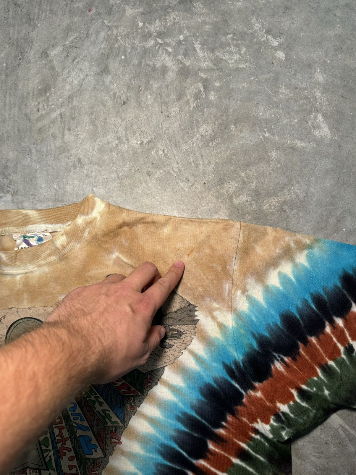 Liquid Blue Ancient Egypt Pharaoh Liquid Blue 90s grail very rare Size US XL / EU 56 / 4 - 7 Thumbnail