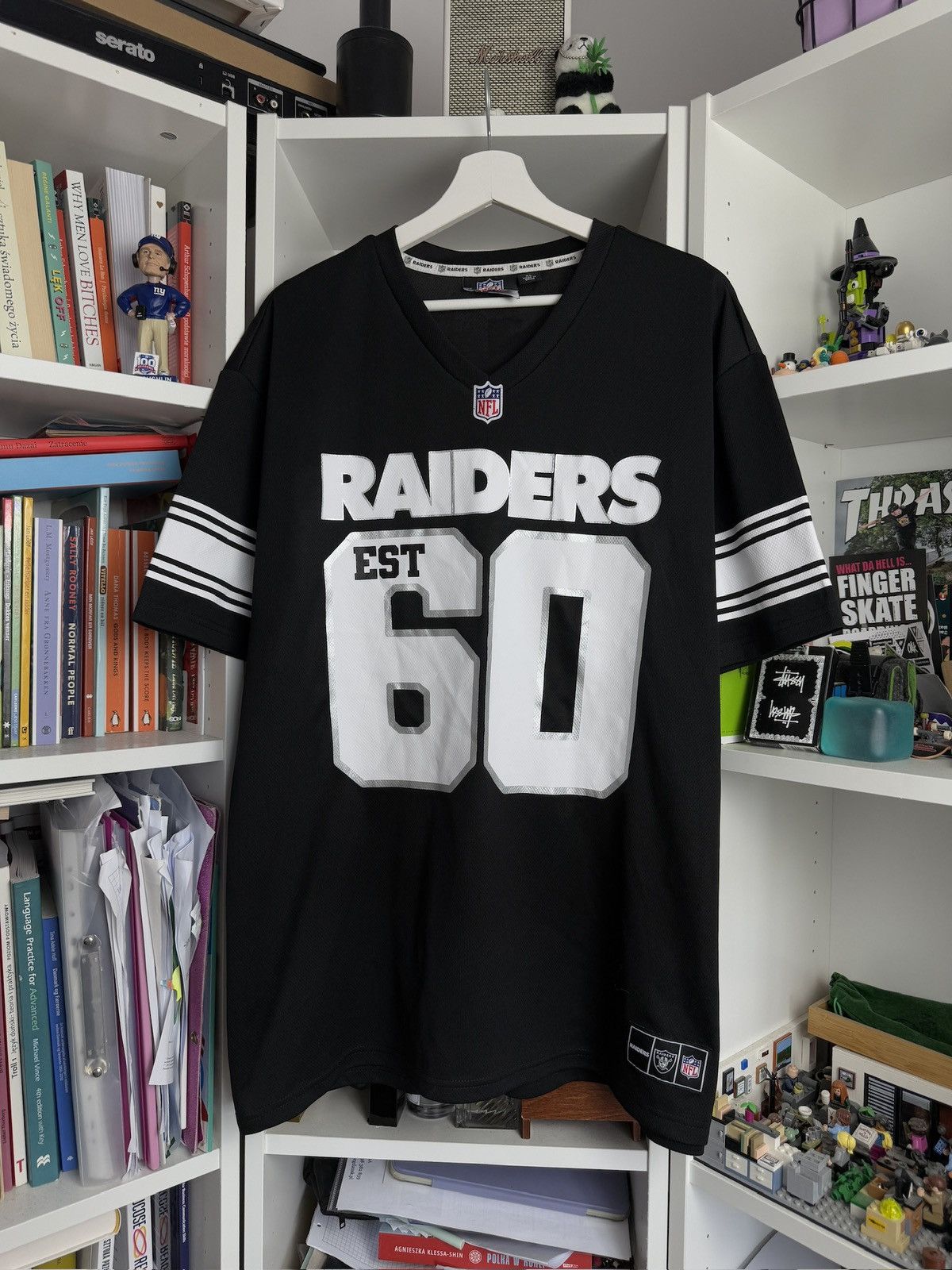 NFL × Vintage VIntage NFL Las Vegas Riders baggy jeresy t-shirt XL usa rare Size US XL / EU 56 / 4 - 1 Thumbnail
