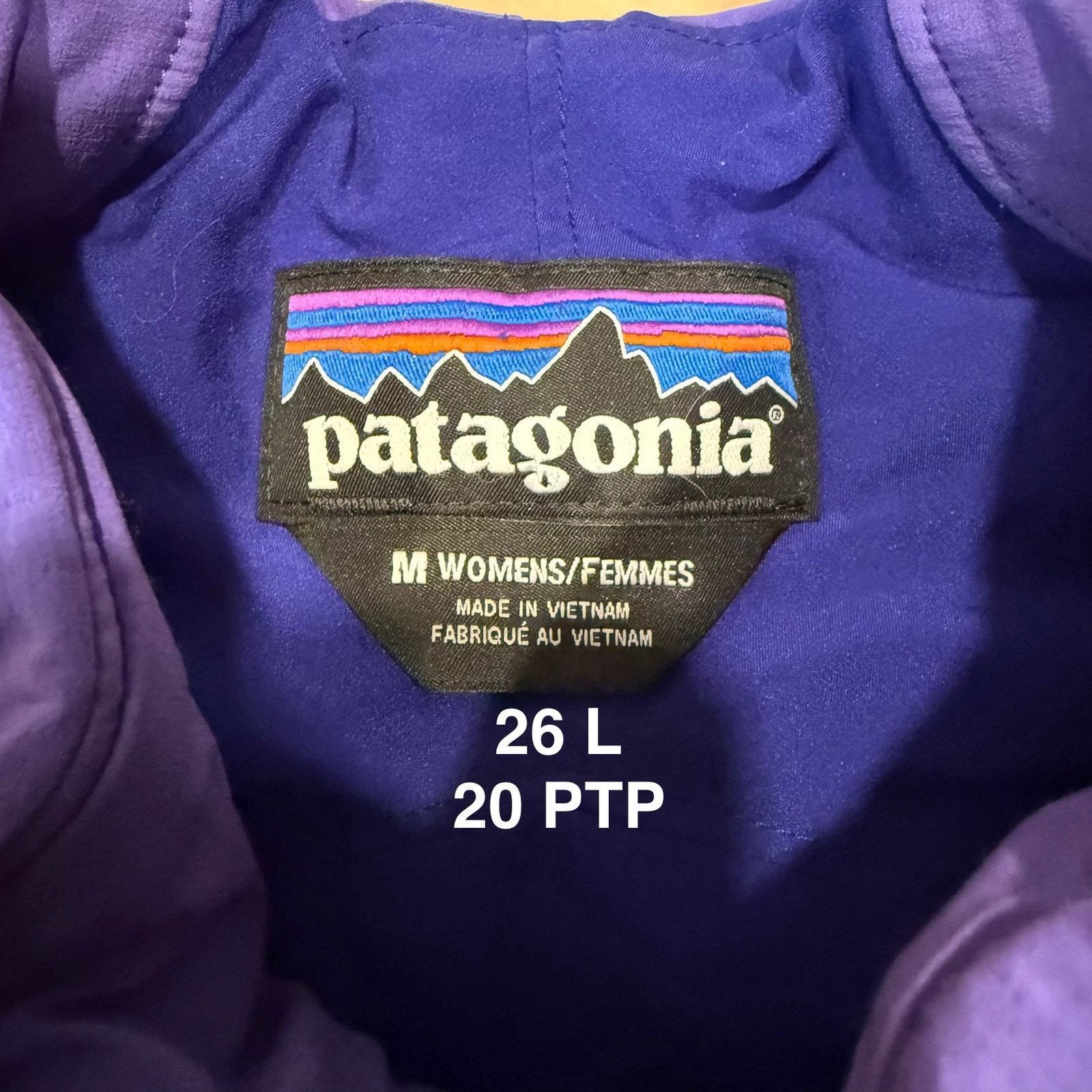 Patagonia Patagonia Nano Air Jacket Women's Medium Purple Full Zip Size M / US 6-8 / IT 42-44 - 9 Thumbnail