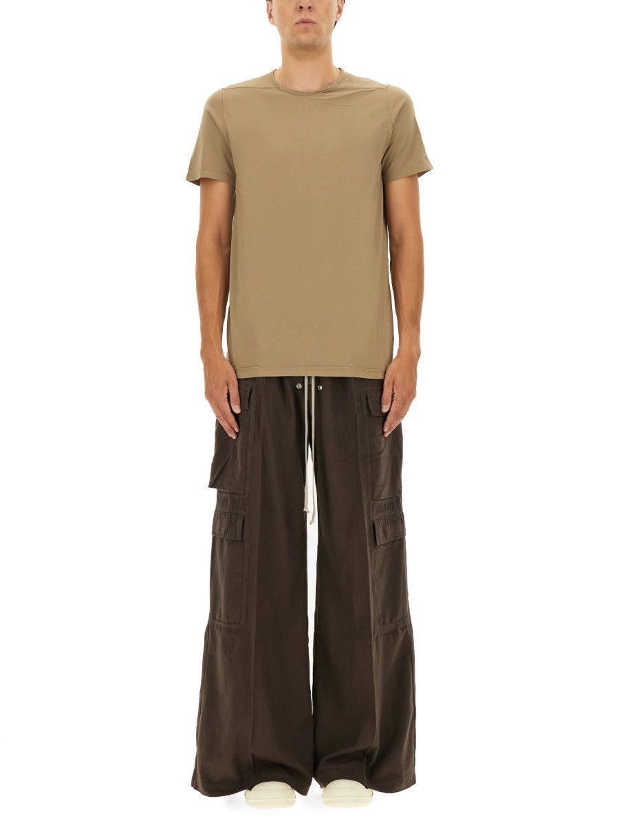 Rick Owens Drkshdw RICK OWENS DRKSHDW "LEVEL T" T-SHIRT - BEIGE Size US S / EU 44-46 / 1 - 1 Thumbnail