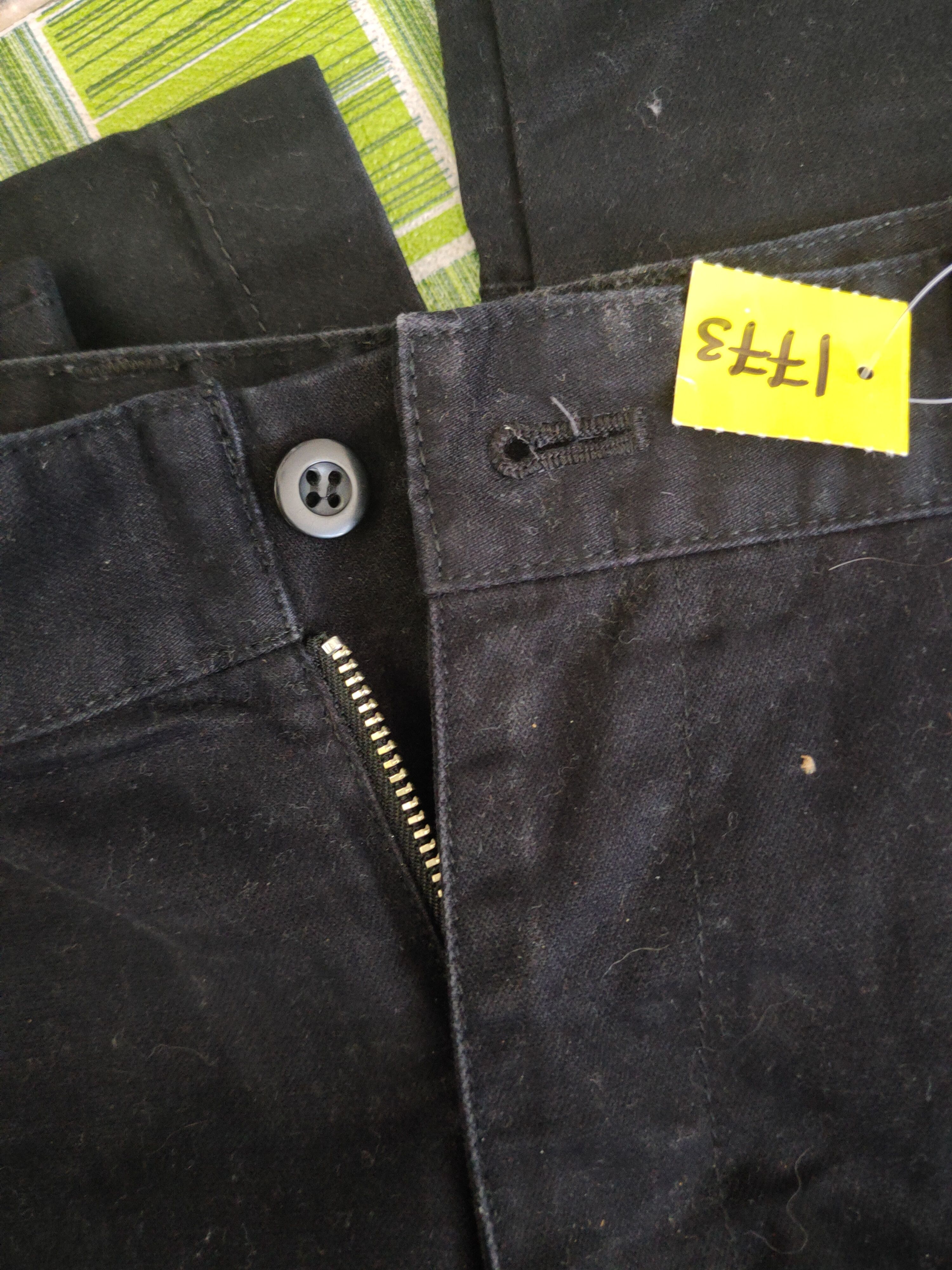 Japanese Brand DL Japanese Brand Black Multipocket Cargo Pants #1773 Size US 35 - 13 Thumbnail