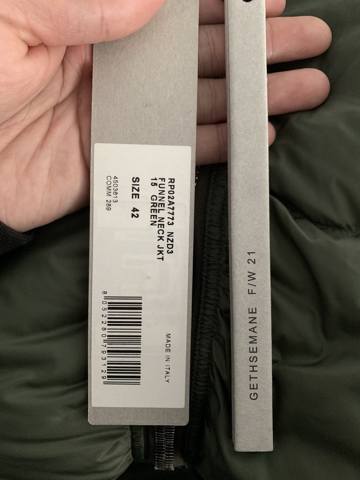 Rick Owens Rick Owens FW21 Funnel Neck Puffy Jacket Size US S / EU 44-46 / 1 - 6 Thumbnail