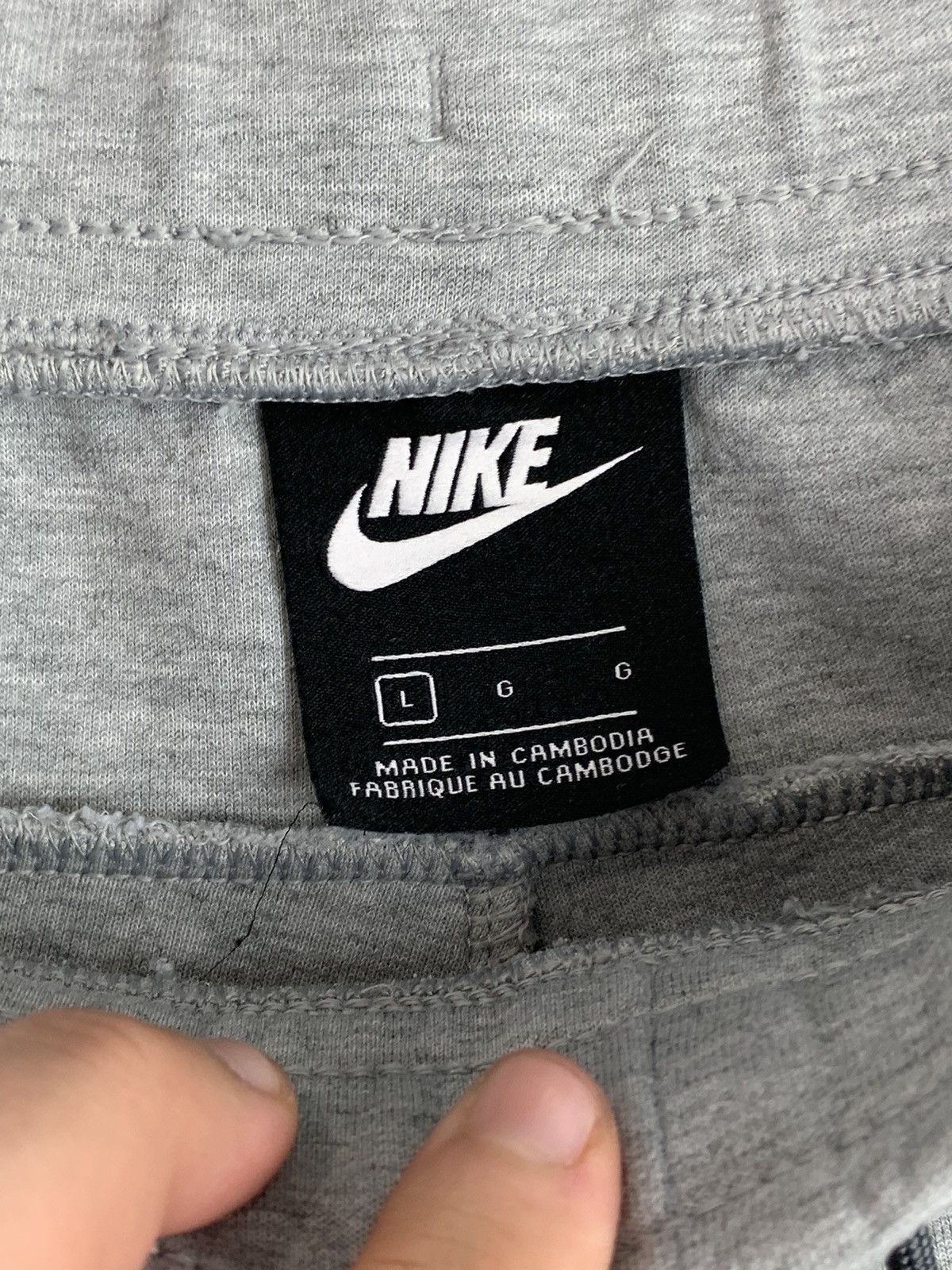 Nike Nike Tech Fleece Pants Nike Tech Sport Pants Gray Size:L Size US 34 / EU 50 - 9 Thumbnail