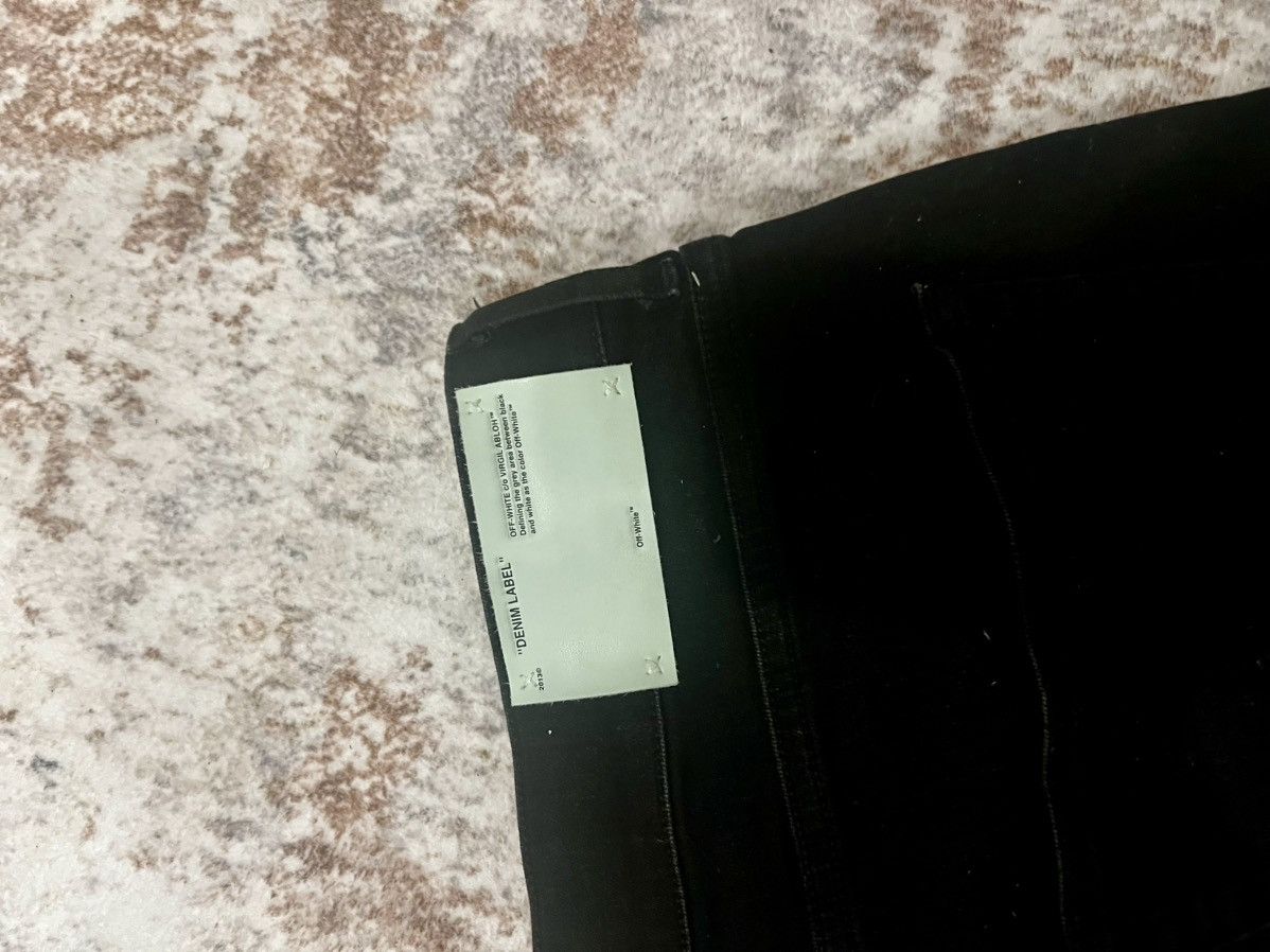 Off-White Off White Cropped Denim Size US 36 / EU 52 - 3 Thumbnail