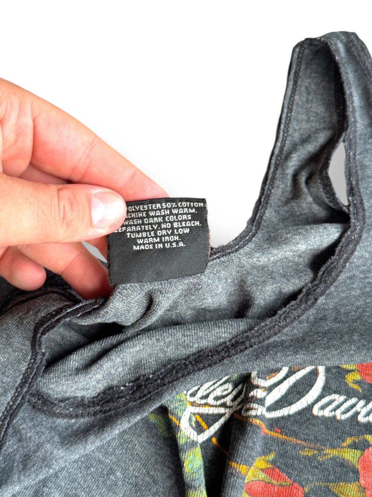 Harley Davidson × Vintage *RARE* VINTAGE 1990 90s 3D EMBLEM HARLEY DAVIDSON TANK TOP Size L / US 10 / IT 46 - 5 Thumbnail