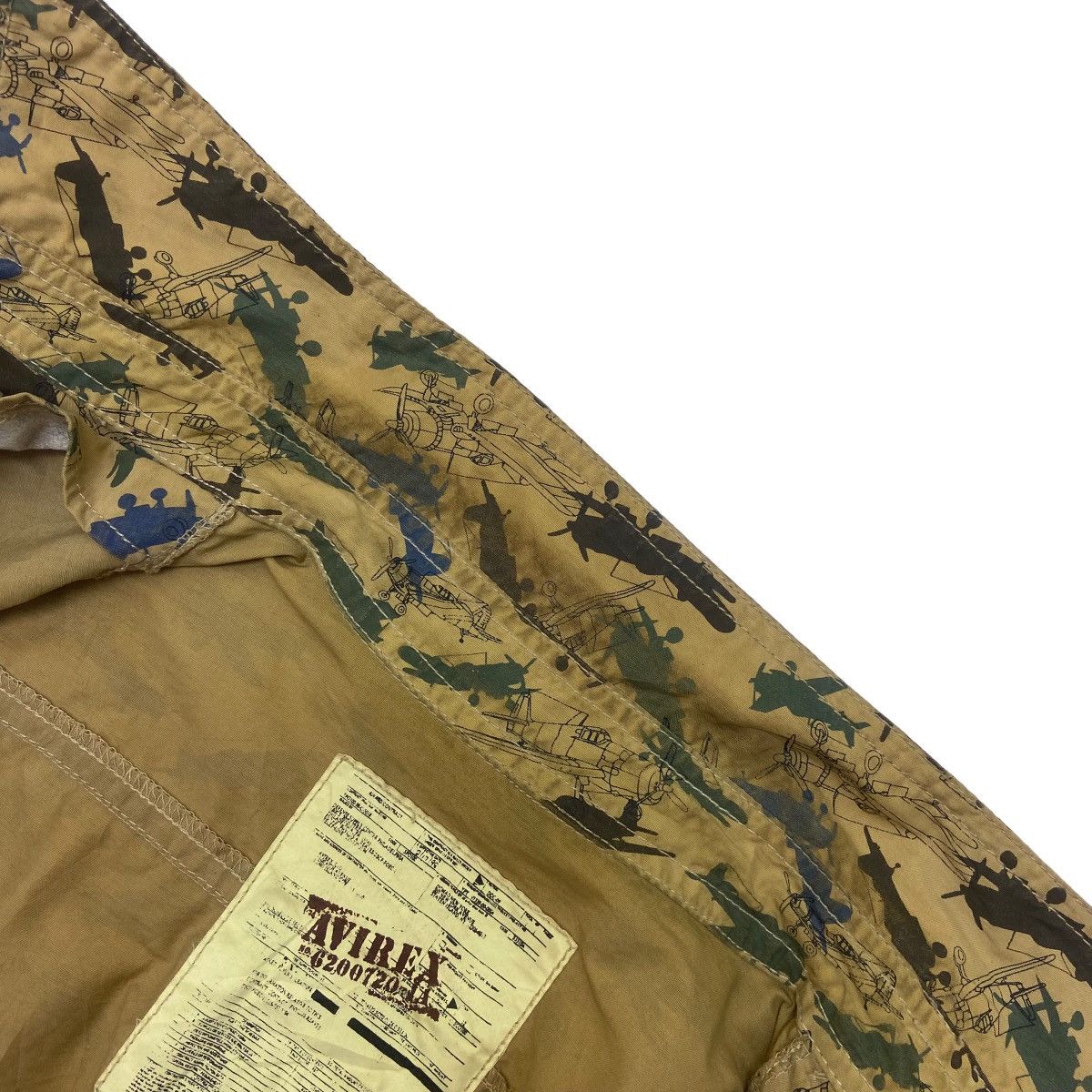 Avirex Avirex Fighter Aircraft Raptor Eagle Full Print Light Jacket Size US S / EU 44-46 / 1 - 19 Thumbnail