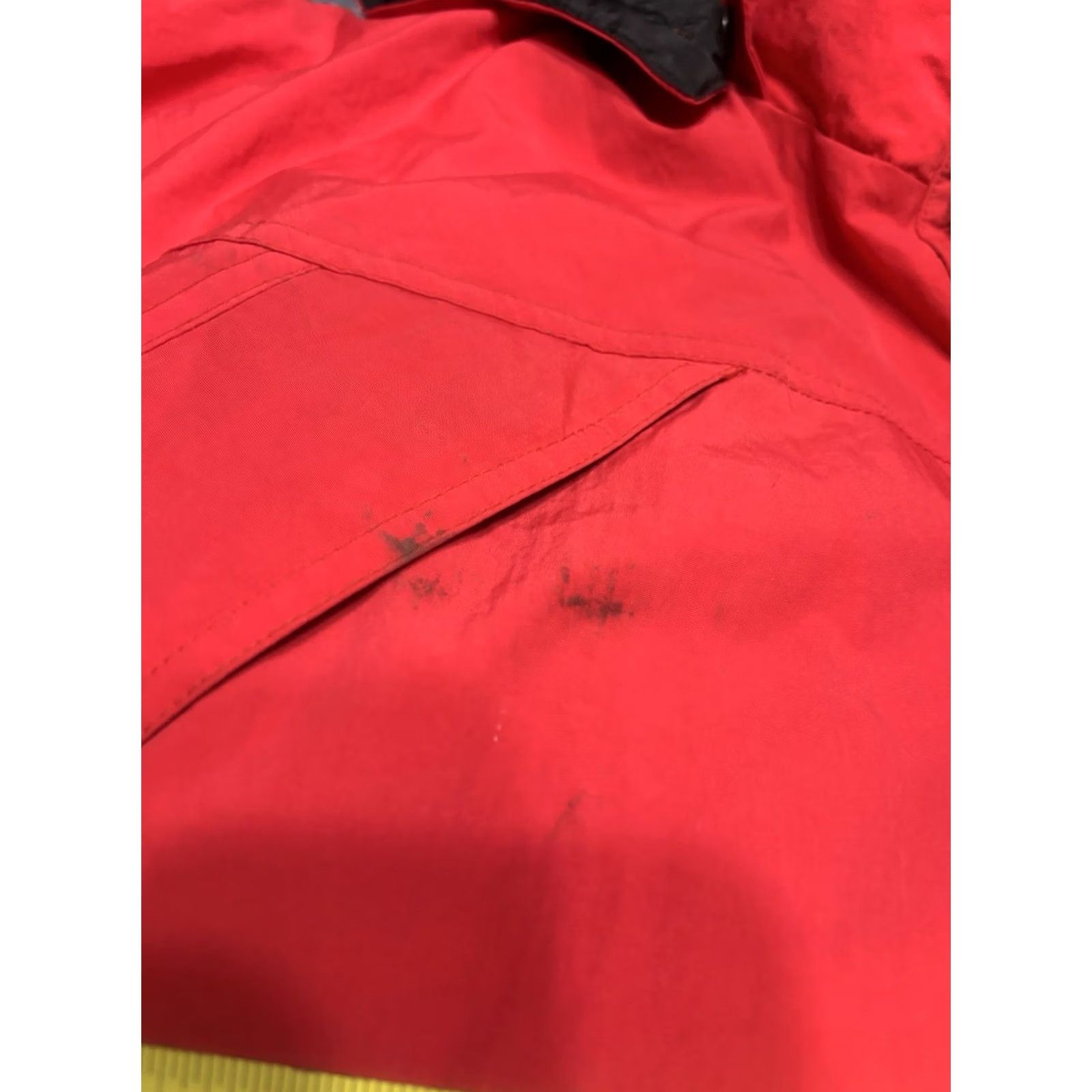 Marlboro VINTAGE Marlboro Country Store Adventure Team Hooded Parka Coat 90s Red Black Trim Nylon L XL Mens Parka Coat 90s Vintage Size US L / EU 52-54 / 3 - 4 Thumbnail