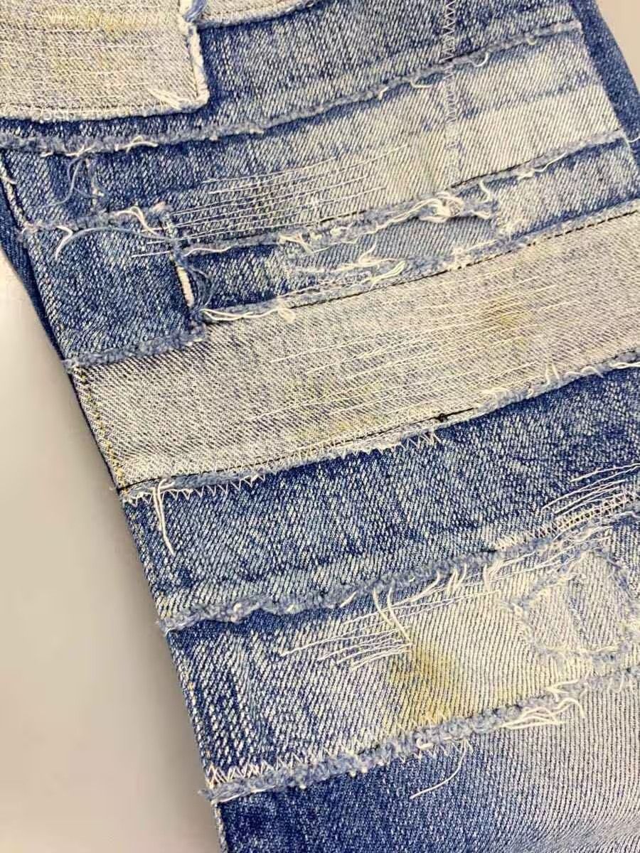 Hysteric Glamour Patchwork Denim Jeans Size US 28 / EU 44 - 4 Thumbnail