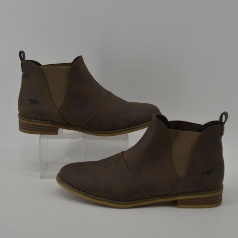 Other Rocket Dog Maylon Women's Chelsea Brown Booties Size 9.5 Size US 9.5 / IT 39.5 - 9 Thumbnail