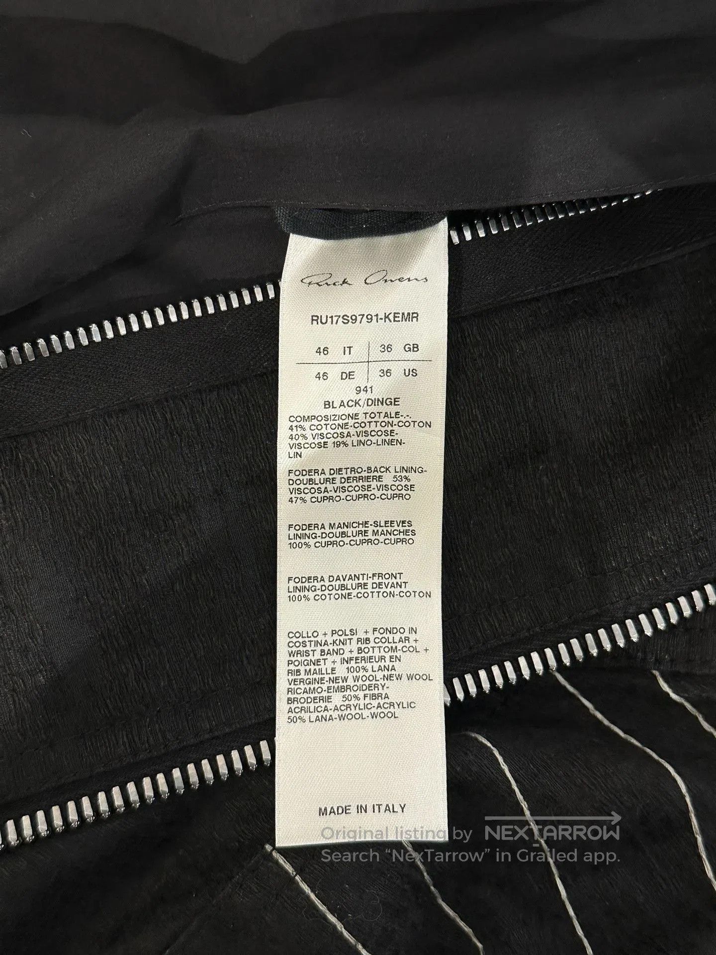 Rick Owens Rick Owens Runway Ma. Size US S / EU 44-46 / 1 - 9 Thumbnail