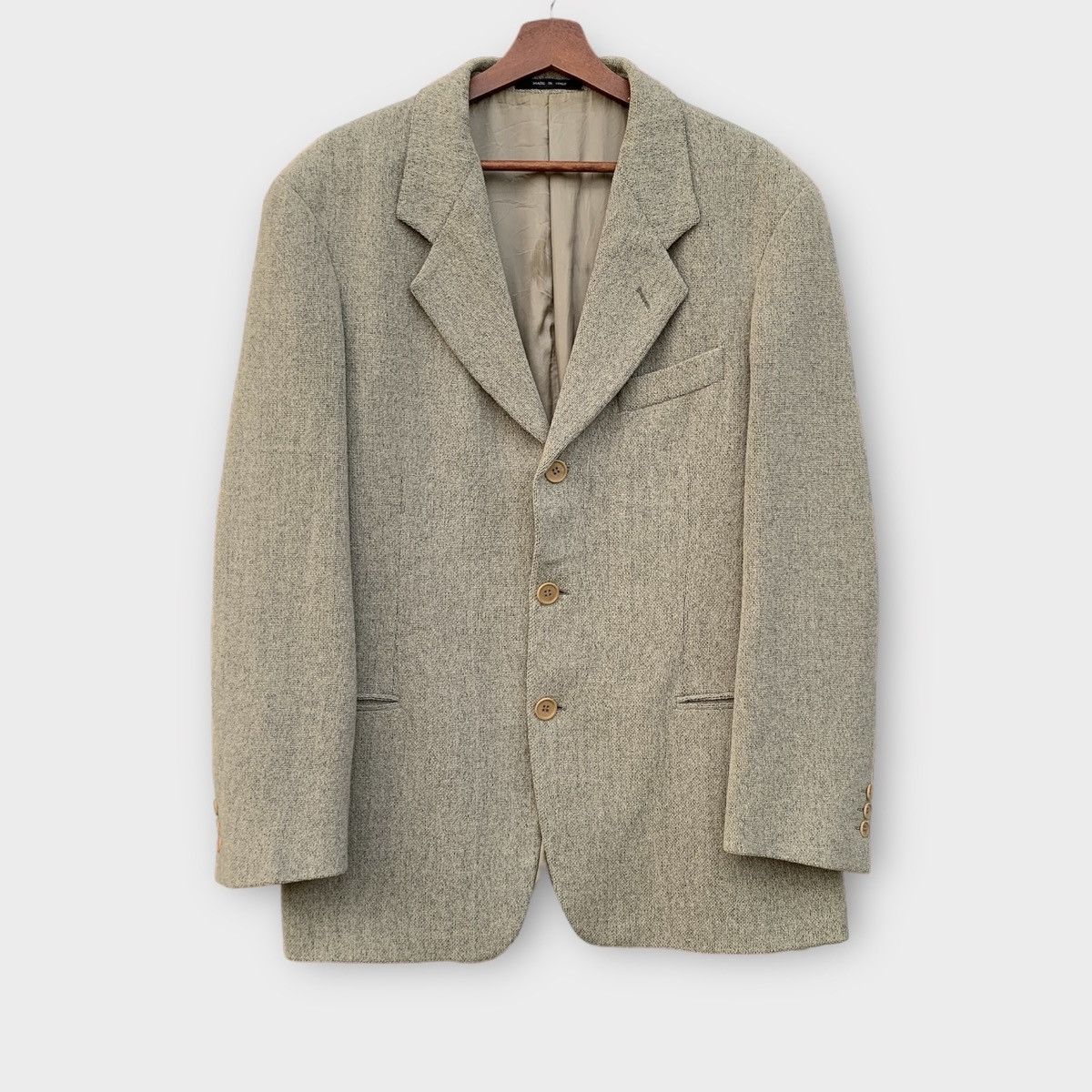 Emporio Armani Emporio Armani Wool Coat Size US M / EU 48-50 / 2 - 1 Thumbnail