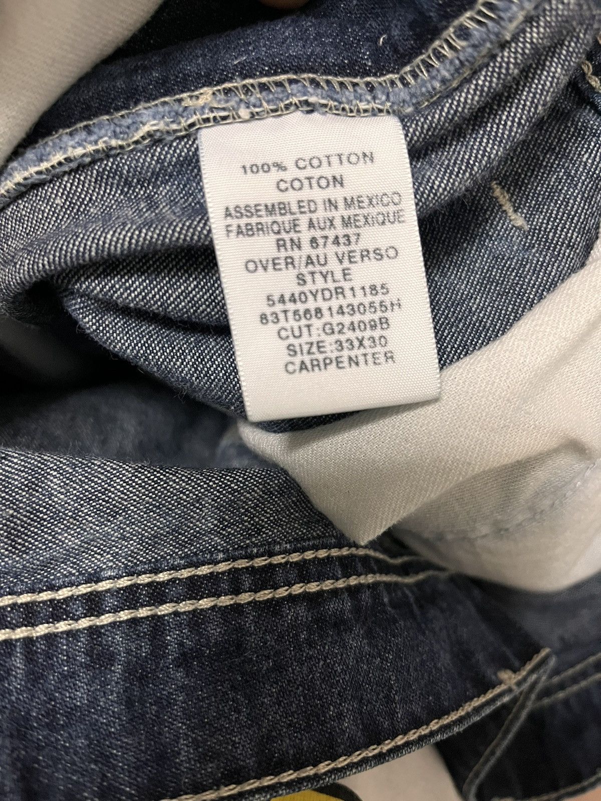 Polo Ralph Lauren Ralph Lauren carpenter denim Size US 33 - 4 Thumbnail
