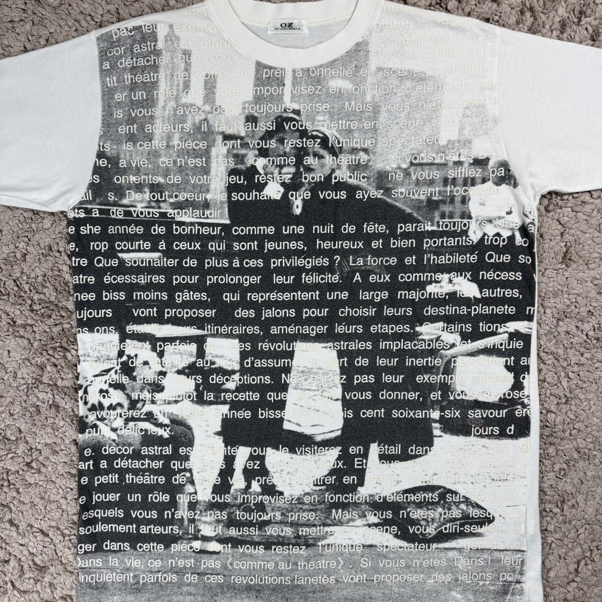 Vintage Vintage Art Photo Collage Graphic French T-shirt Size US M / EU 48-50 / 2 - 5 Thumbnail