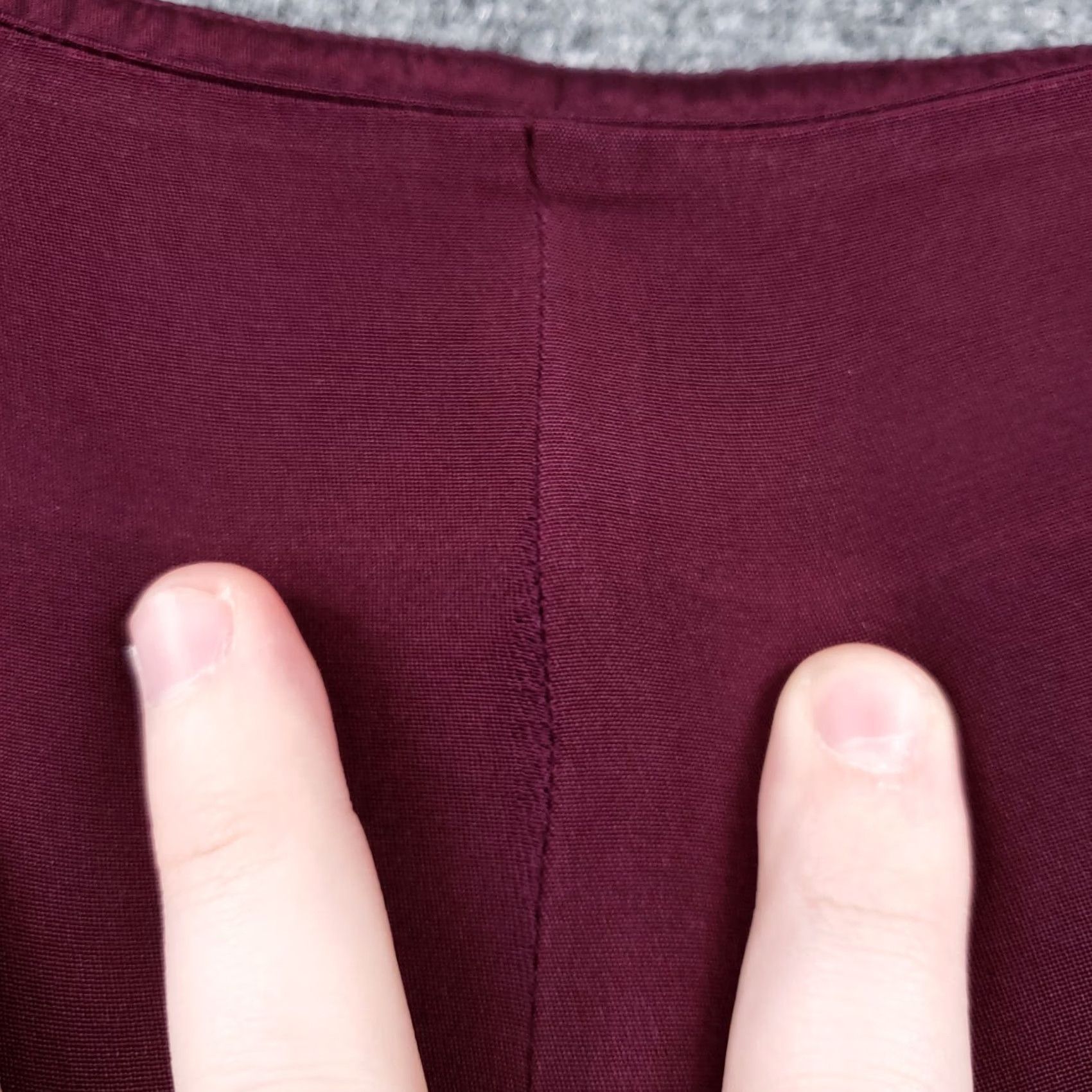 Eileen Fisher Eileen Fisher Pants Womens S Red Wide-Leg Mid Rise Zip Dress Pants Mens Womens Girls? Size 30" / US 8 / IT 44 - 7 Thumbnail
