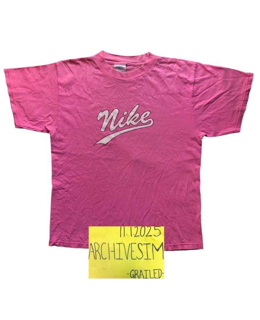 Nike Vintage 90’s Nike Sign Logo Tshirt Size US XL / EU 56 / 4 - 2 Thumbnail