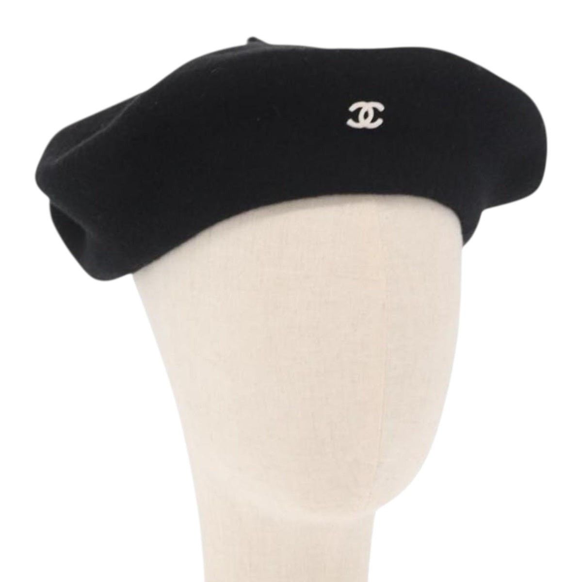 Chanel Chanel Coco Mark Beret Cap Size ONE SIZE - 1 Thumbnail