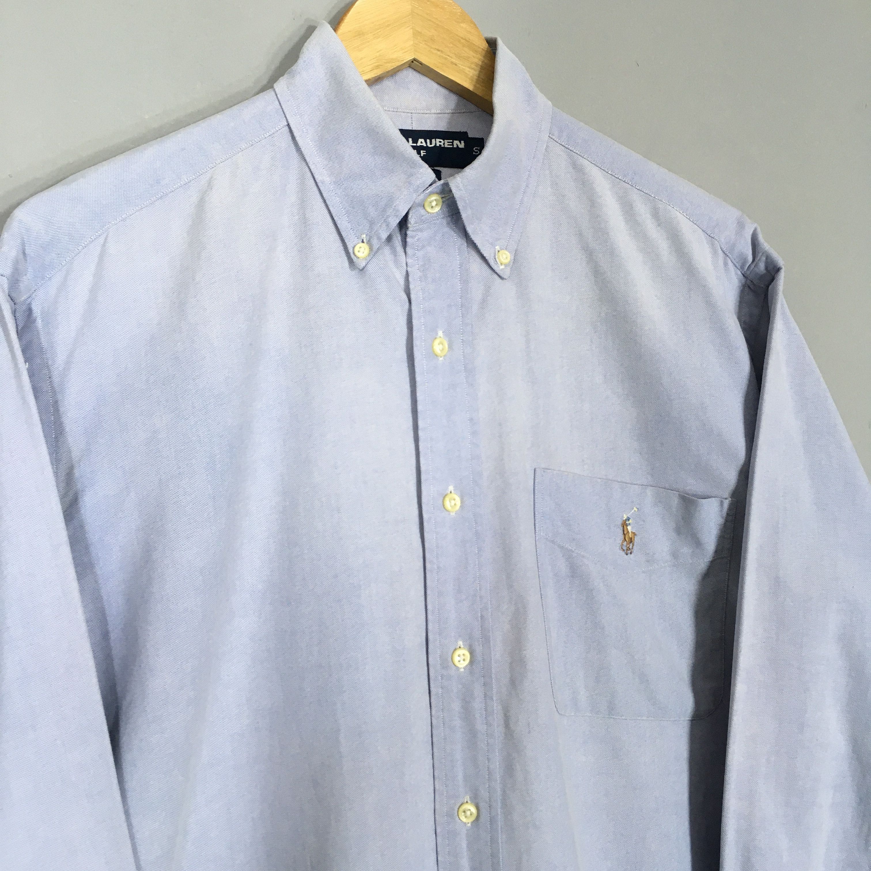 Polo Ralph Lauren Vintage 90s Ralph Lauren Golf Plain Oxfords Shirt Small Size US S / EU 44-46 / 1 - 3 Thumbnail