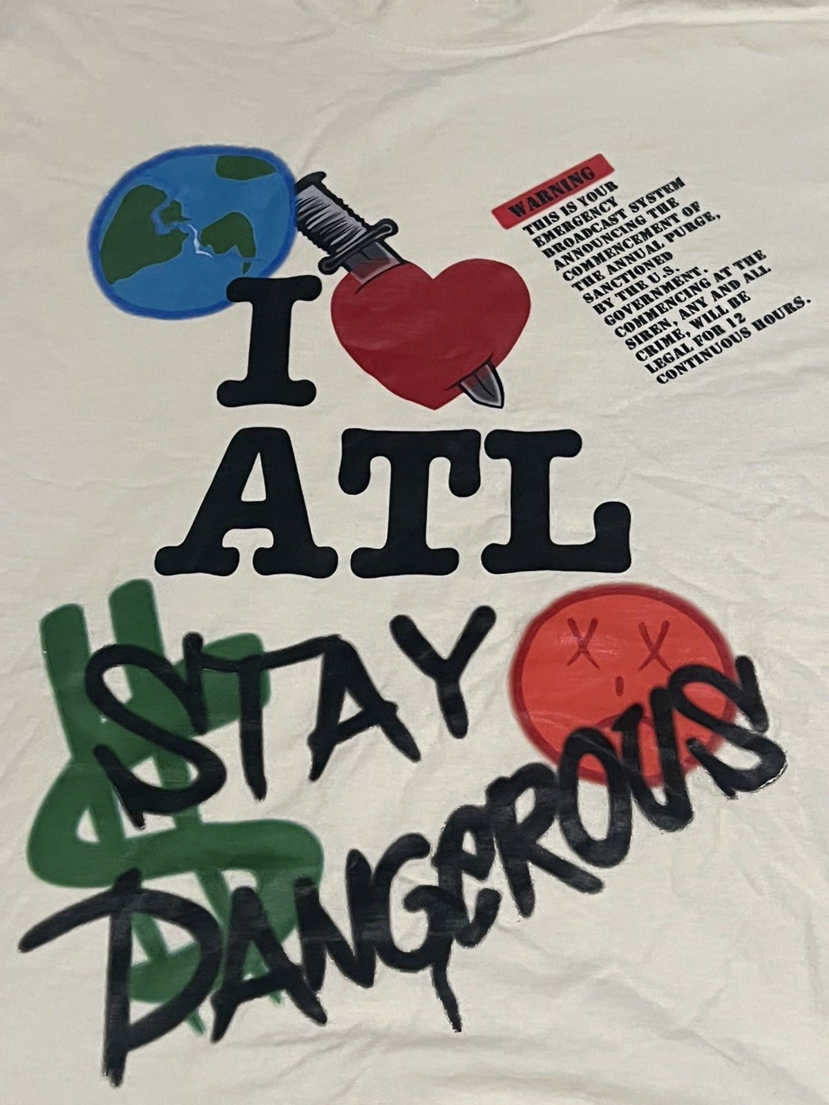 Japanese Brand × Vintage Vintage Atl shirt Size US L / EU 52-54 / 3 - 2 Thumbnail