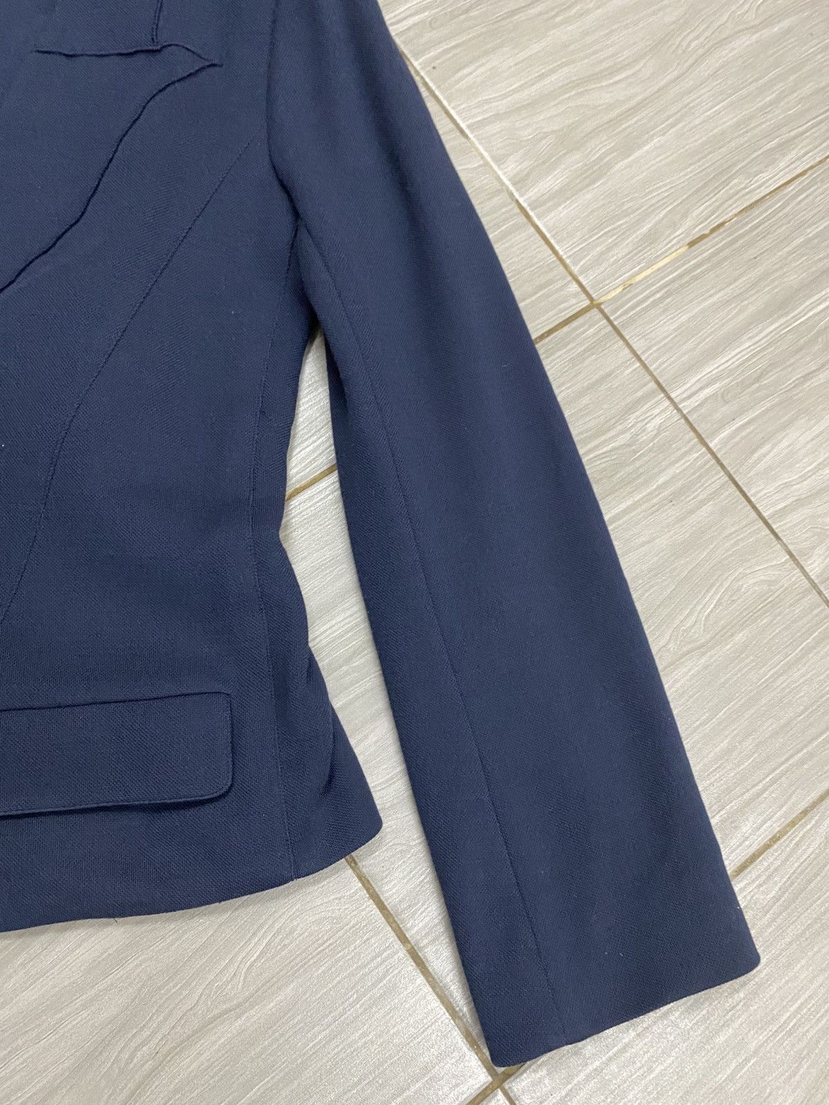Sonia Rykiel Sonia Rykiel Jacket Blazer Wool Laine Size S / US 4 / IT 40 - 5 Thumbnail