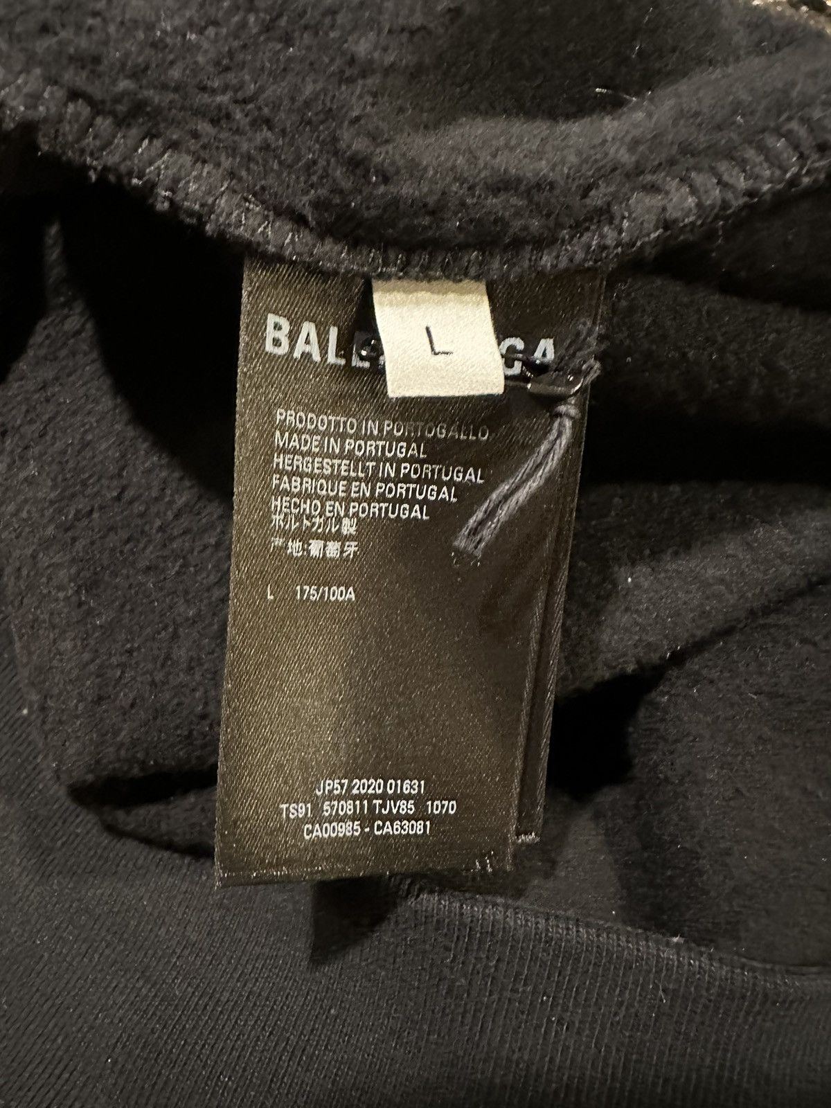 Balenciaga Balenciaga BB Embroidered Logo Black Pullover Hoodie Size US L / EU 52-54 / 3 - 12 Thumbnail