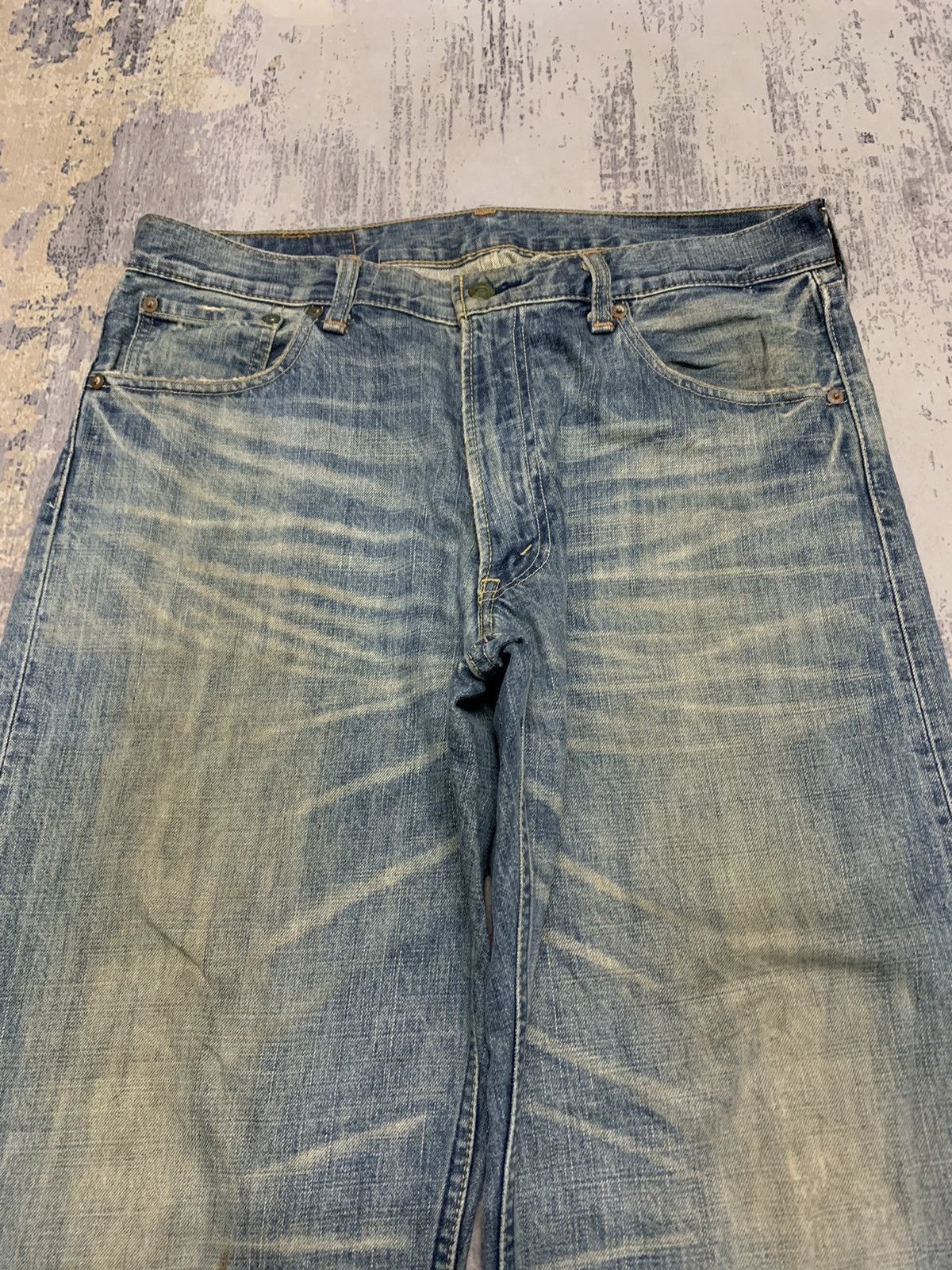 Levi's Vintage Levi's 503 Stone Wash Baggy Jeans 34x29.5 Size US 34 / EU 50 - 5 Thumbnail
