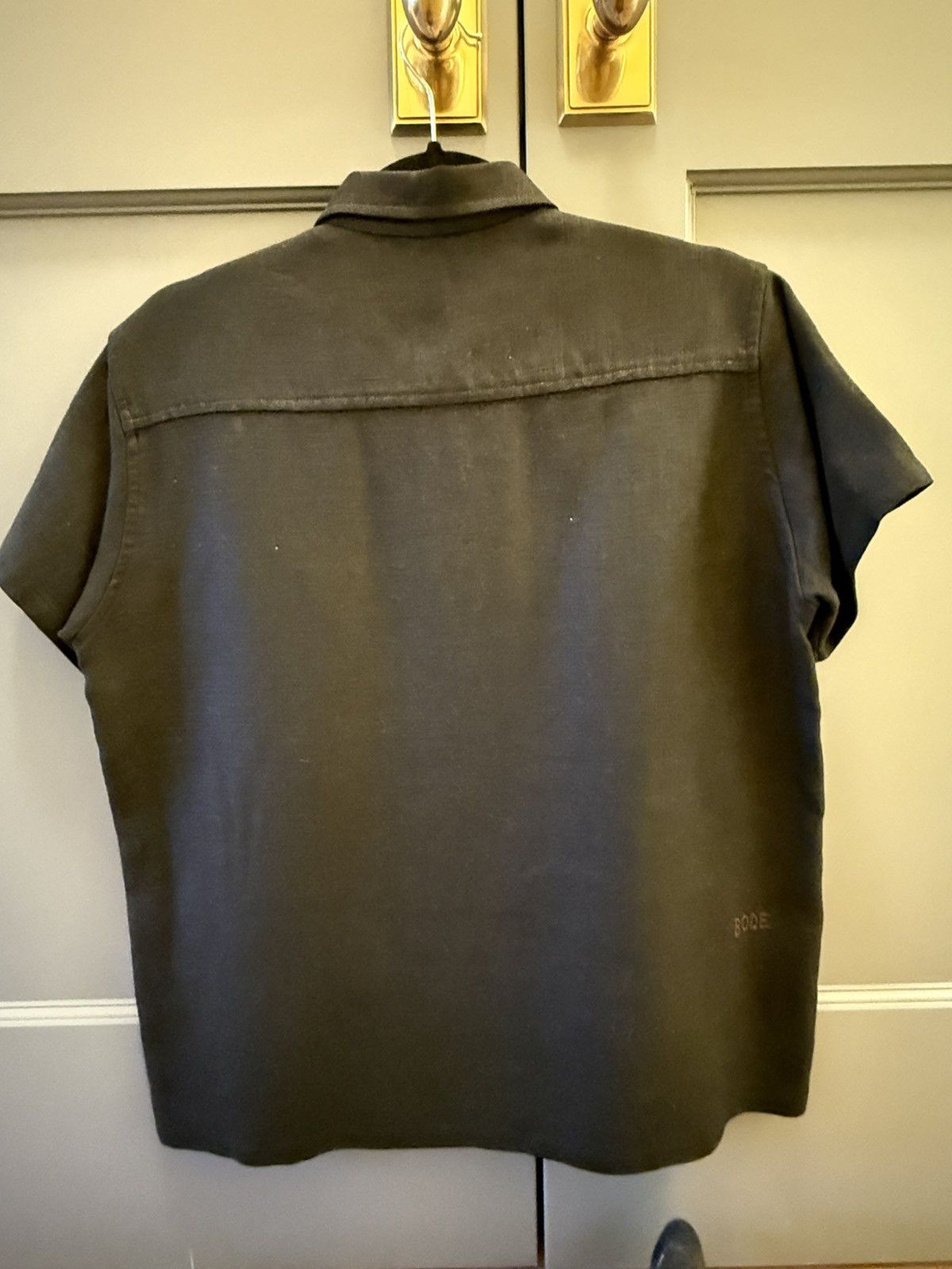 Bode Bode XS/S Short Sleeve Black Ukraine Shirt - NEW Size US S / EU 44-46 / 1 - 2 Thumbnail