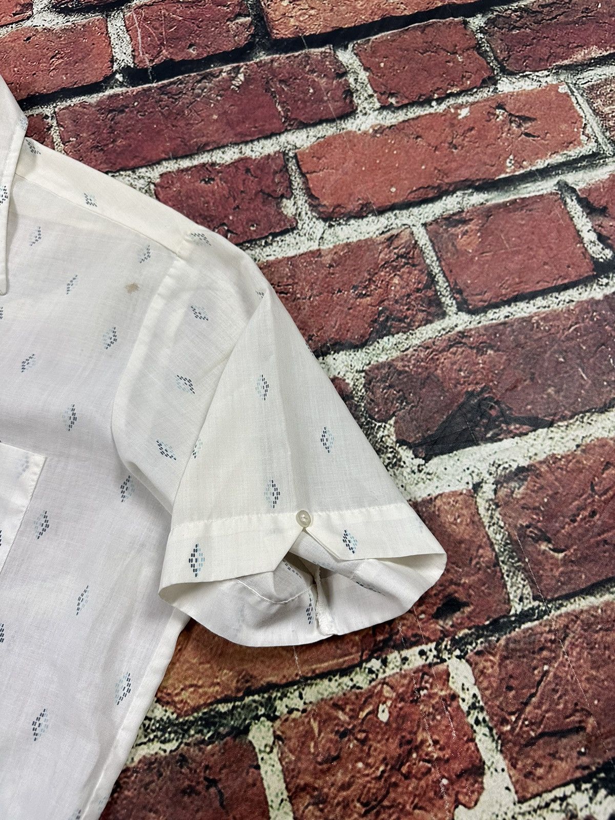 Vintage Vintage Cavalier Button Up Shirt AOP 60s Point Collar Size US L / EU 52-54 / 3 - 7 Thumbnail