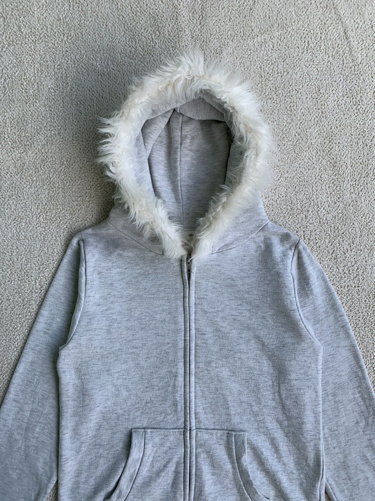If Six Was Nine × Japanese Brand × Le Grande Bleu (L.G.B.) Japanese Dreamy Minx Fur Zip Hoodie Jacket Size US S / EU 44-46 / 1 - 2 Thumbnail