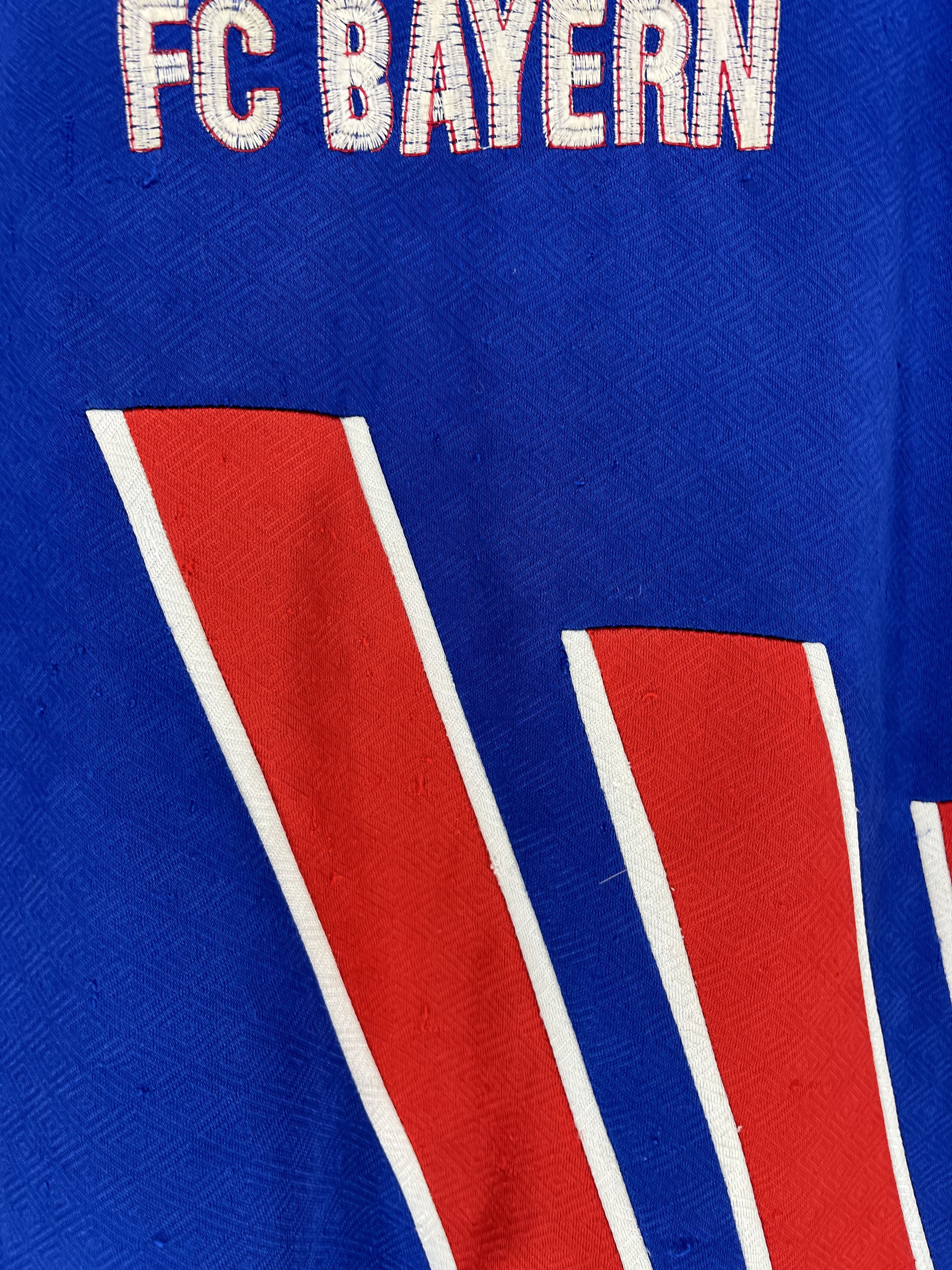 Vintage 70s Umbro Bayern Munchen Home Jersey Tee Shirt Rare Size US L / EU 52-54 / 3 - 19 Thumbnail