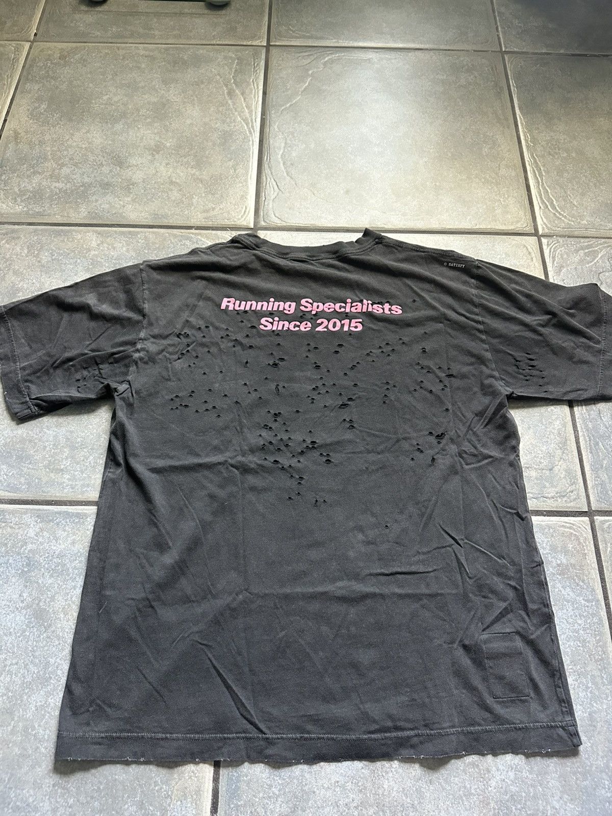 Satisfy Satisfy Running Mothtech t-shirt aged black Size US XL / EU 56 / 4 - 2 Thumbnail