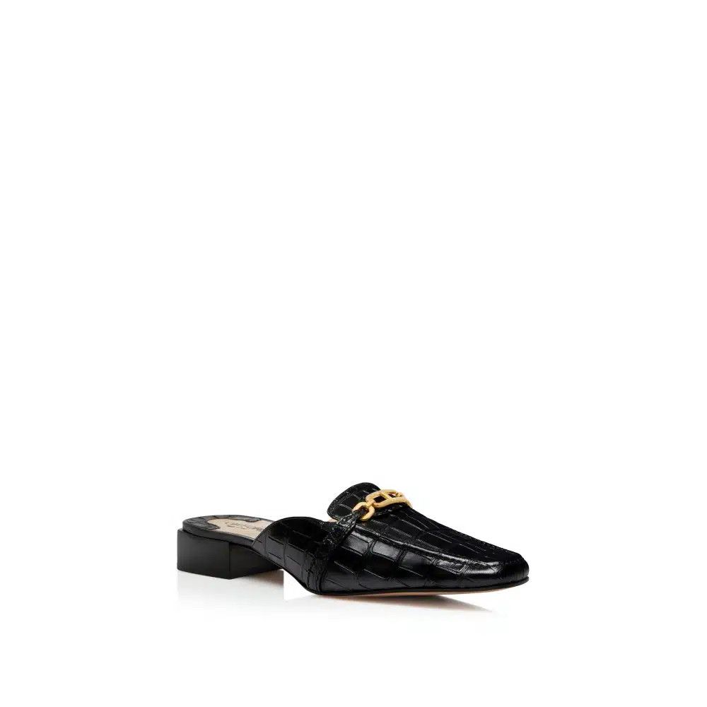 Tom Ford o1sndg0126 Whitney Crocodile-embossed Leather Mules in Black Size US 6 / IT 36 - 2 Thumbnail