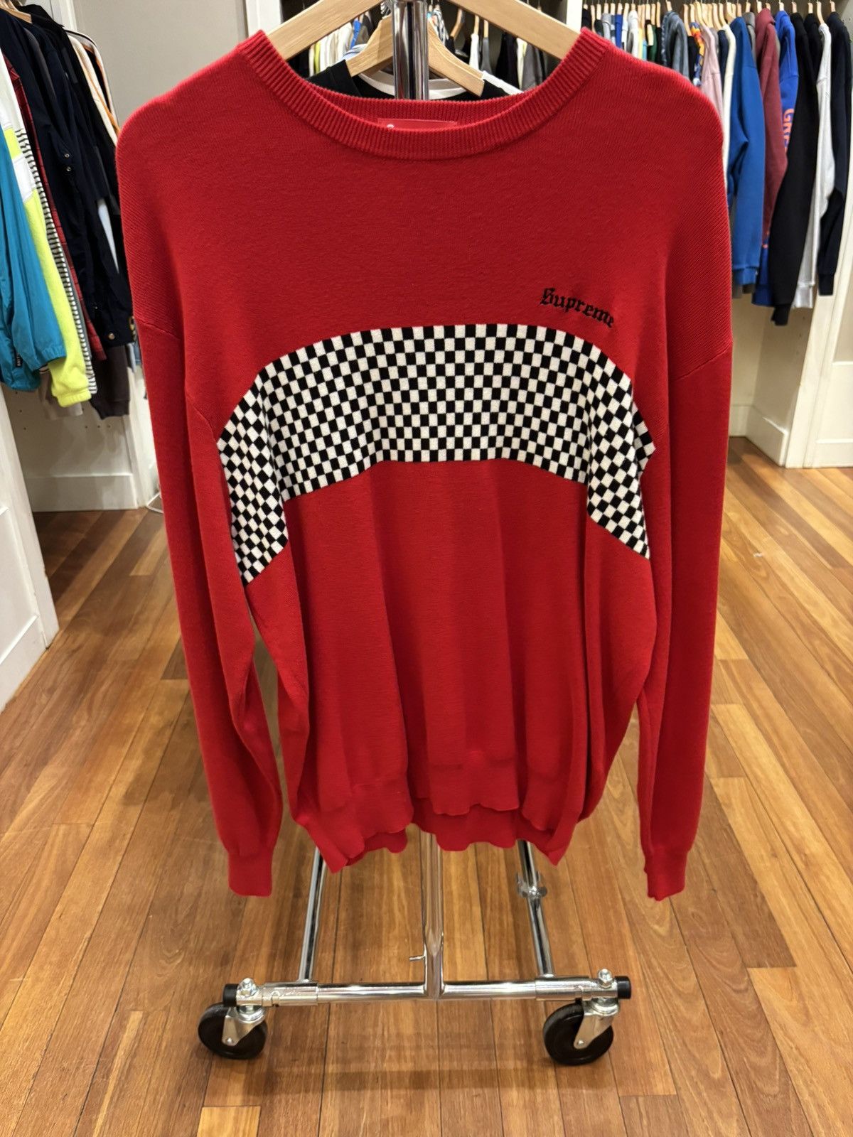 Supreme racing sweater
