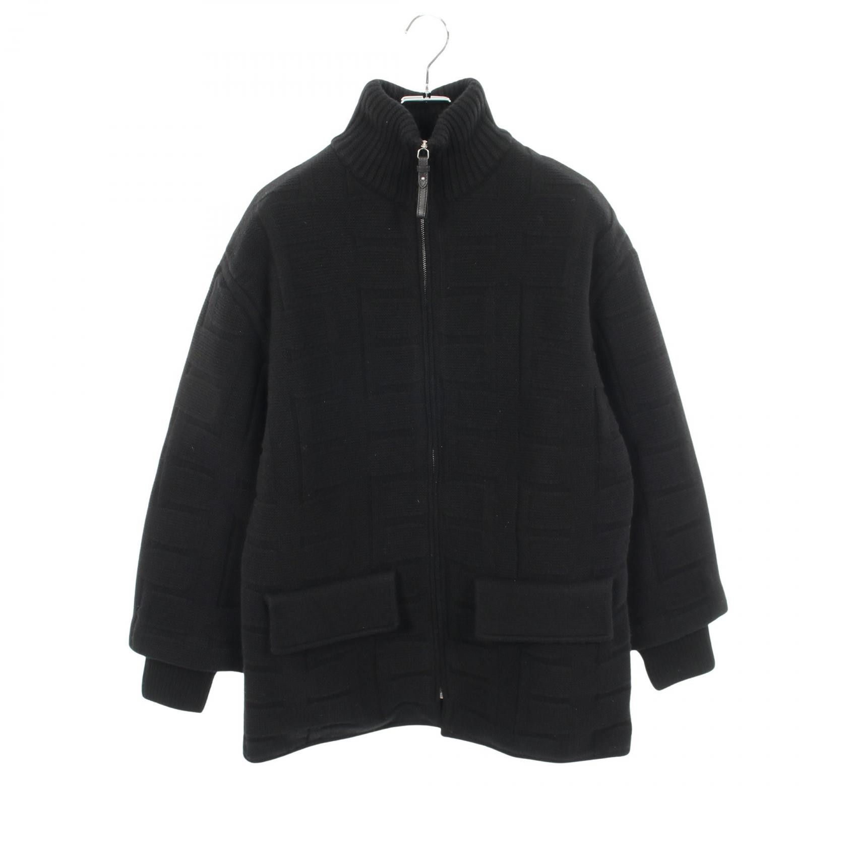 Hermes Hermes Hermes Wool Down Jacket Textile Outerwear 2H2102DA DUTY FREE for USA Size ONE SIZE - 1 Thumbnail